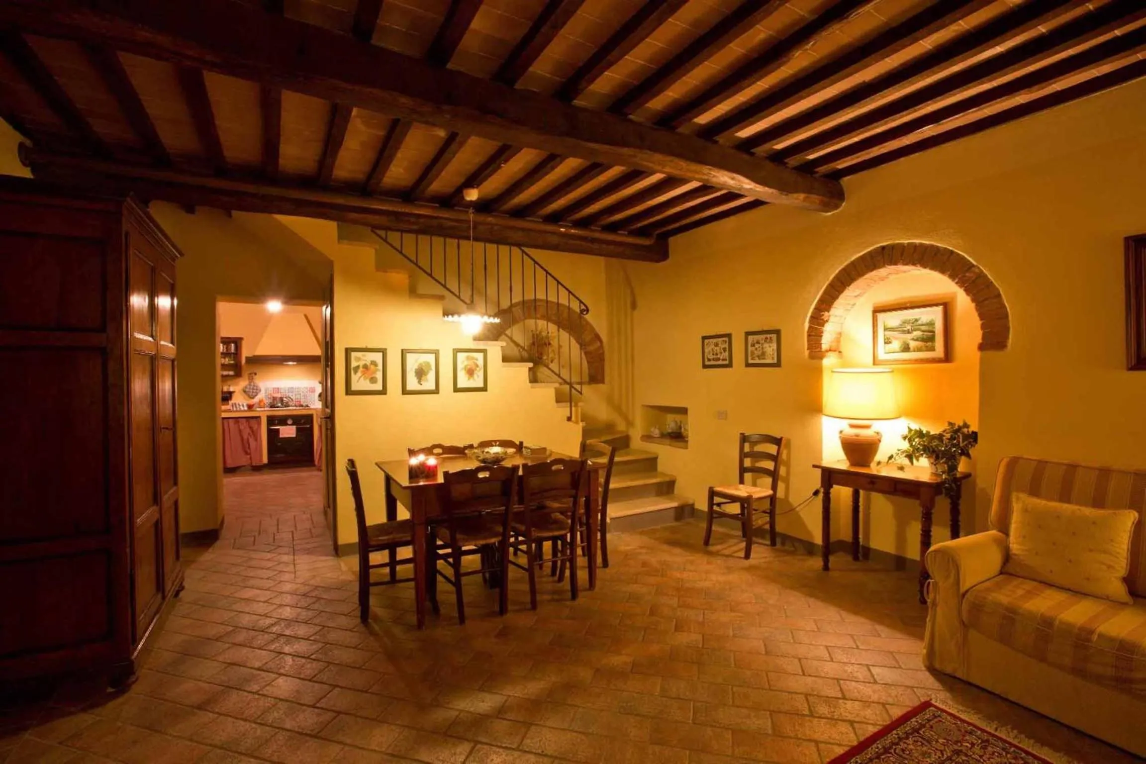 Dining area in Le Mascie