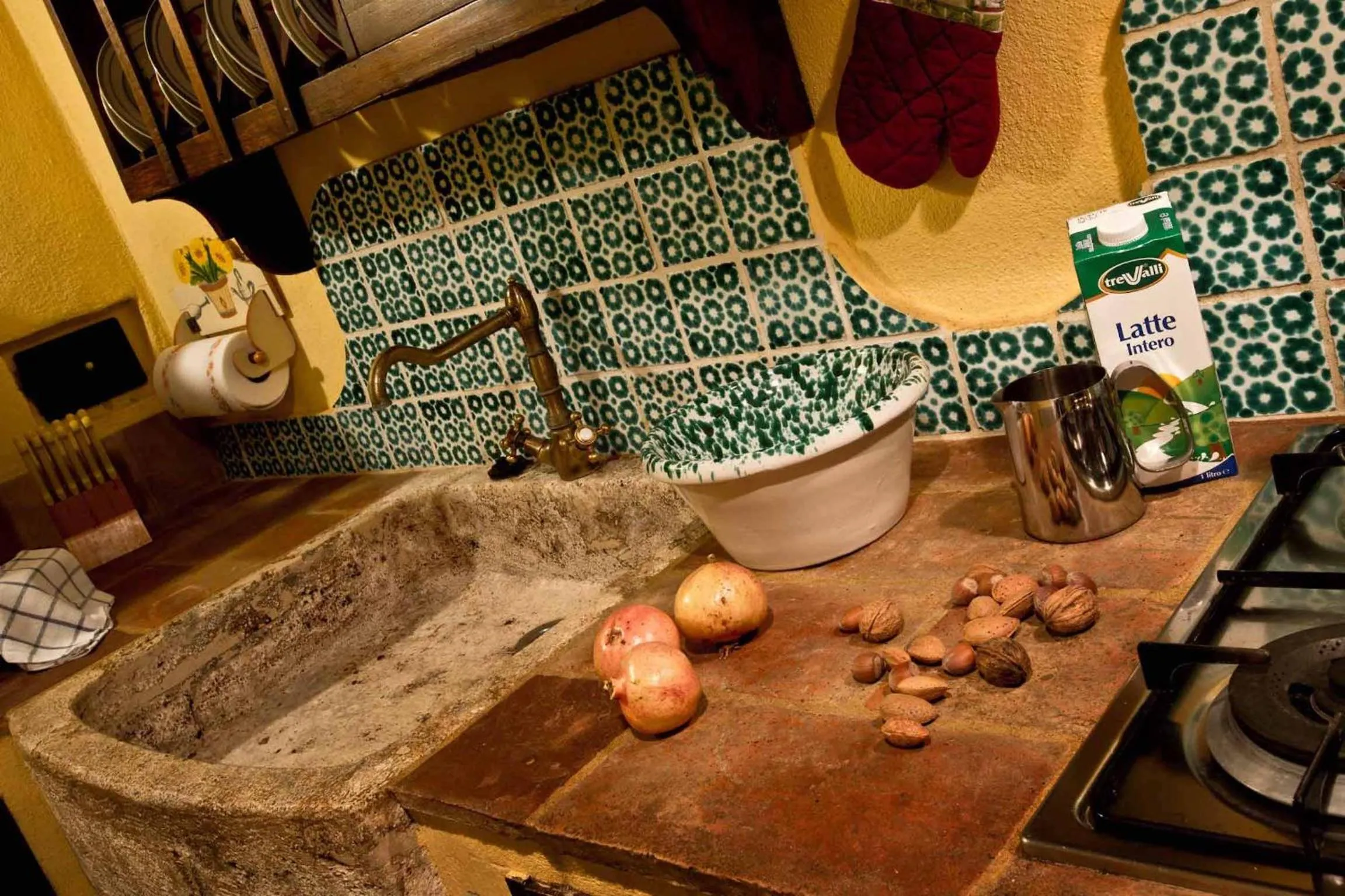 Kitchen or kitchenette in Le Mascie