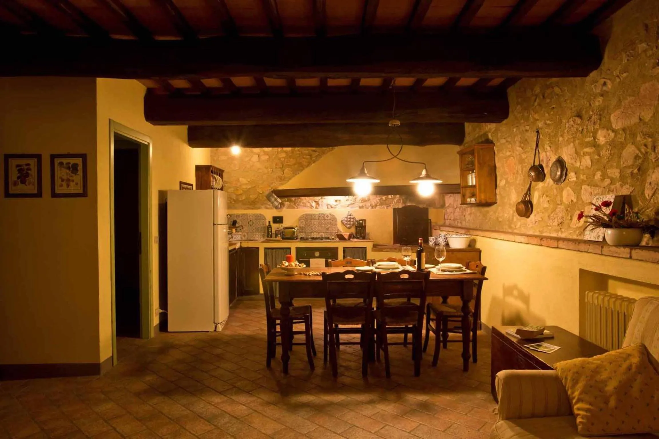 Dining area in Le Mascie