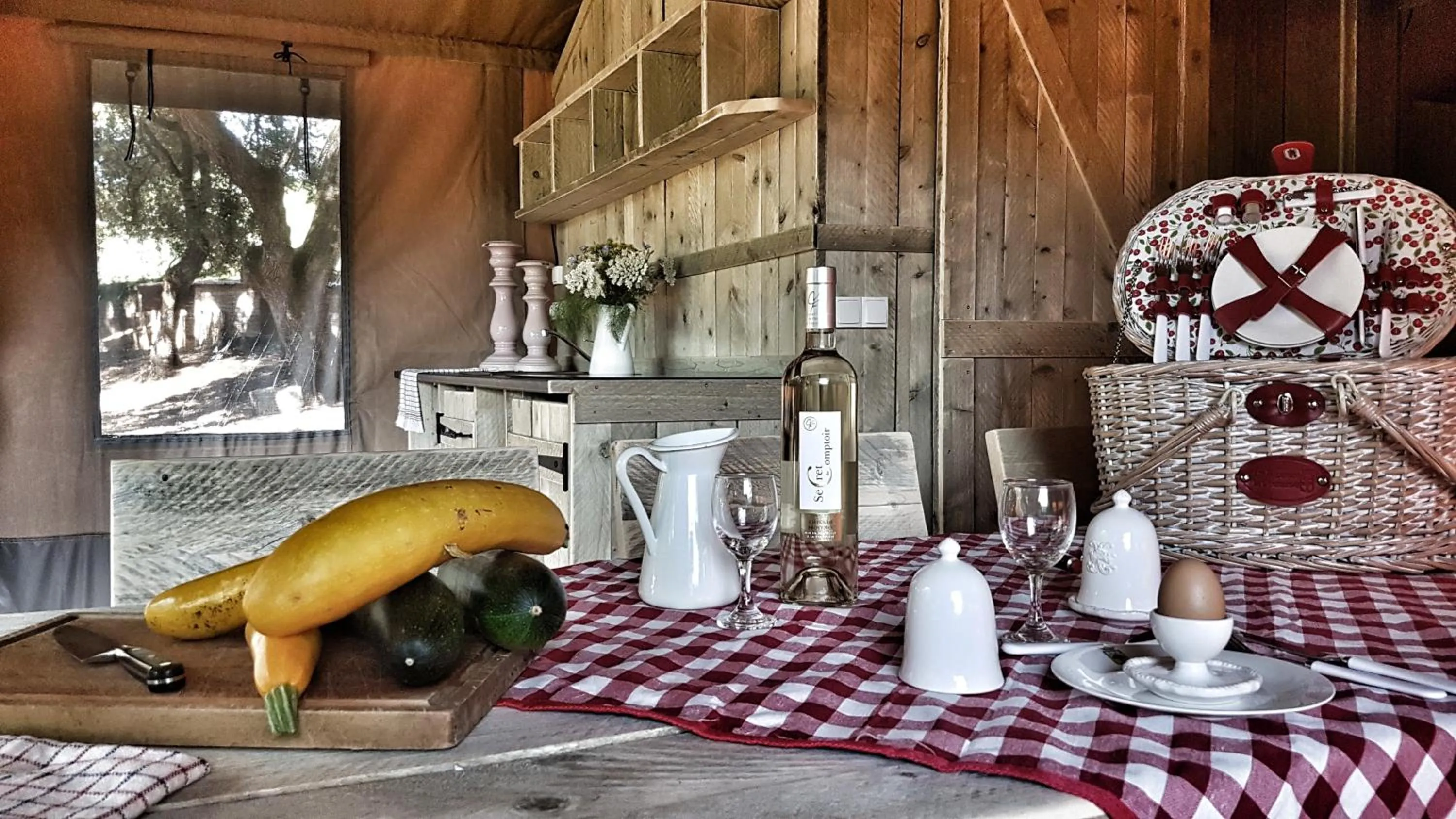 Dining area in Le Lodge du Domaine Saint Martin