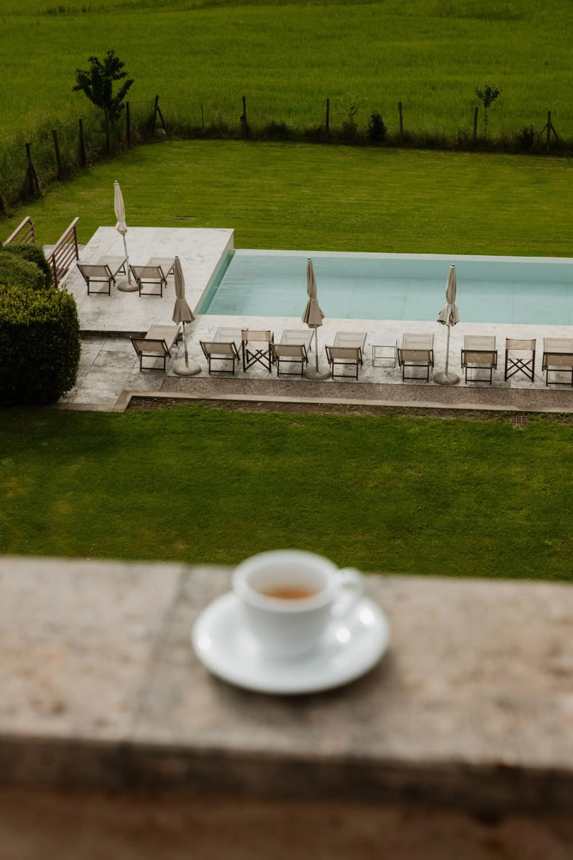 Pool view in Fonteliving RestArt