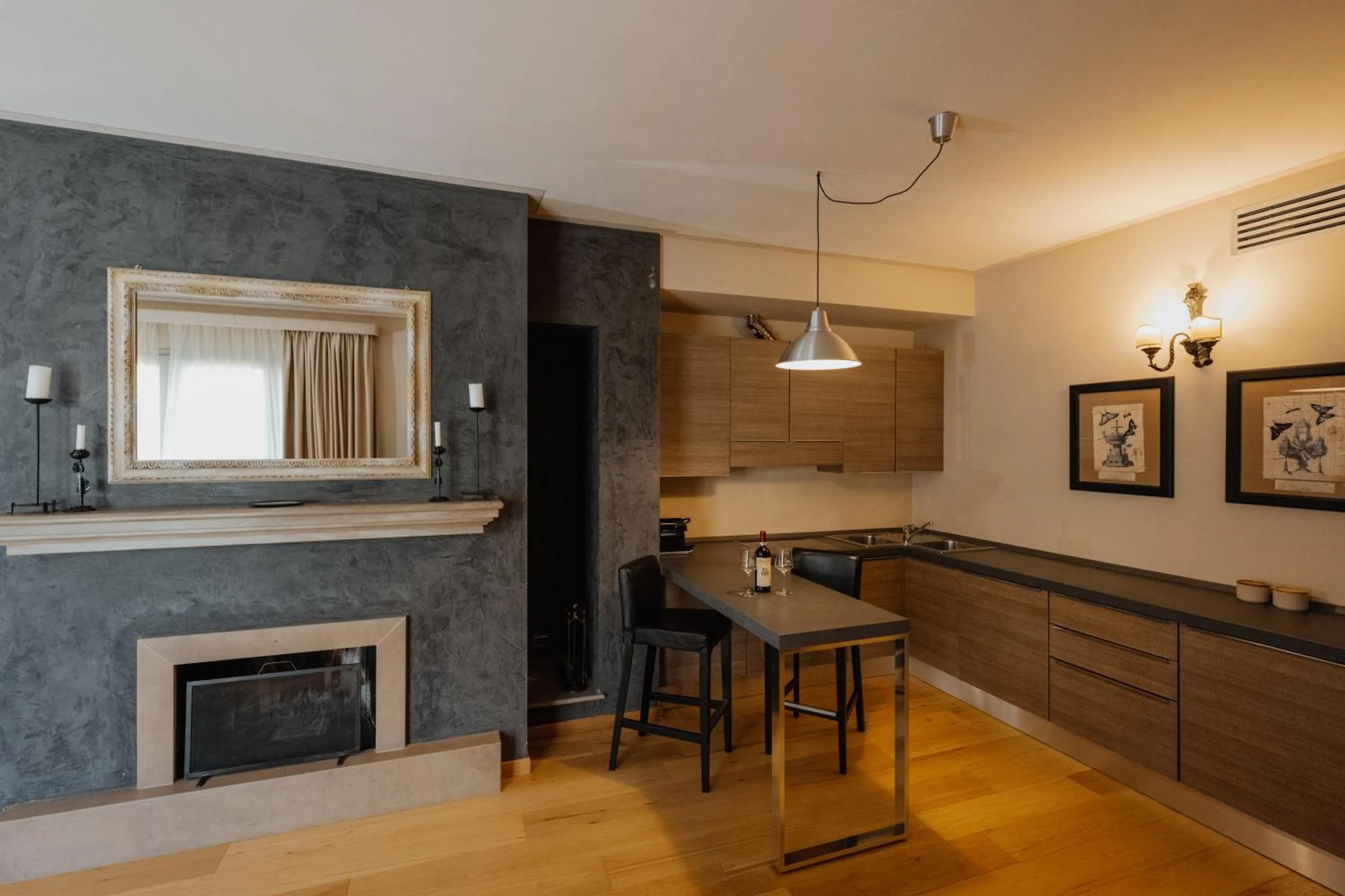 Kitchen or kitchenette in Fonteliving RestArt