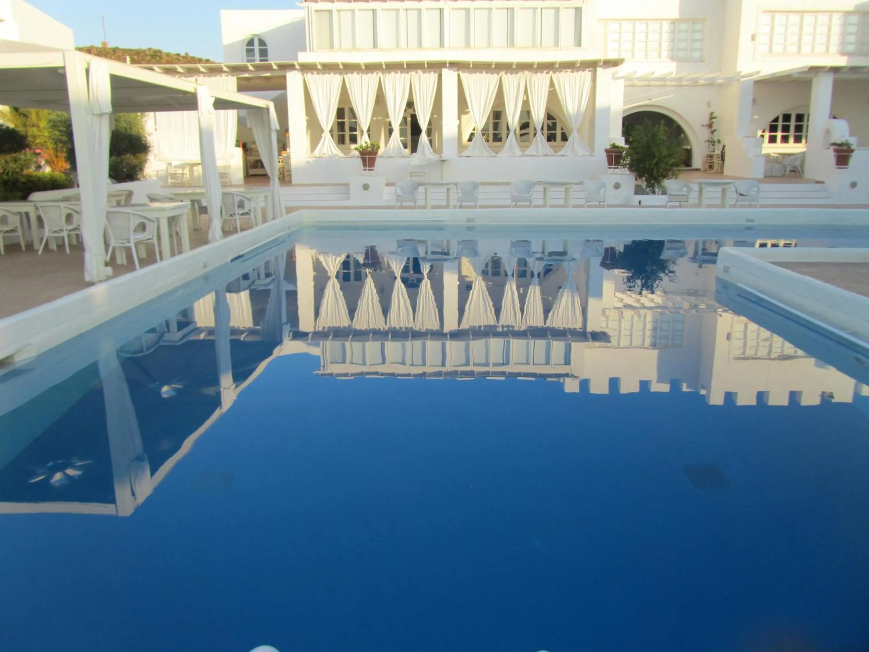 Swimming pool in Porto Scoutari Romantic Hotel