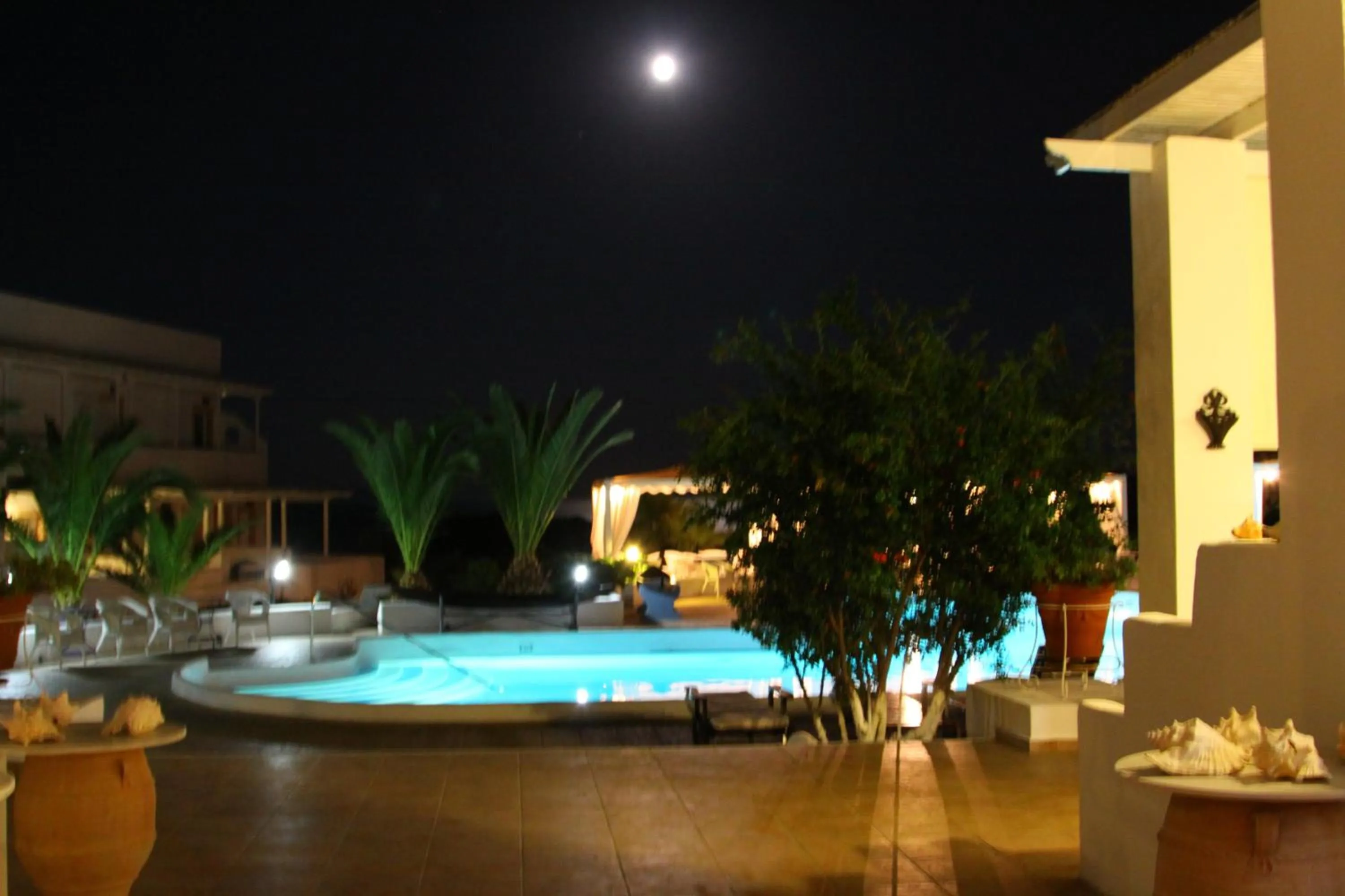 Swimming pool in Porto Scoutari Romantic Hotel