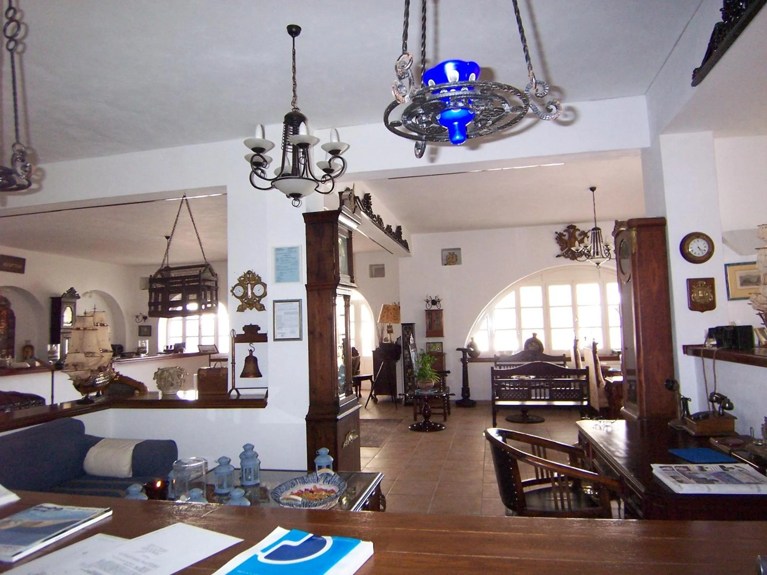 Lobby or reception in Porto Scoutari Romantic Hotel