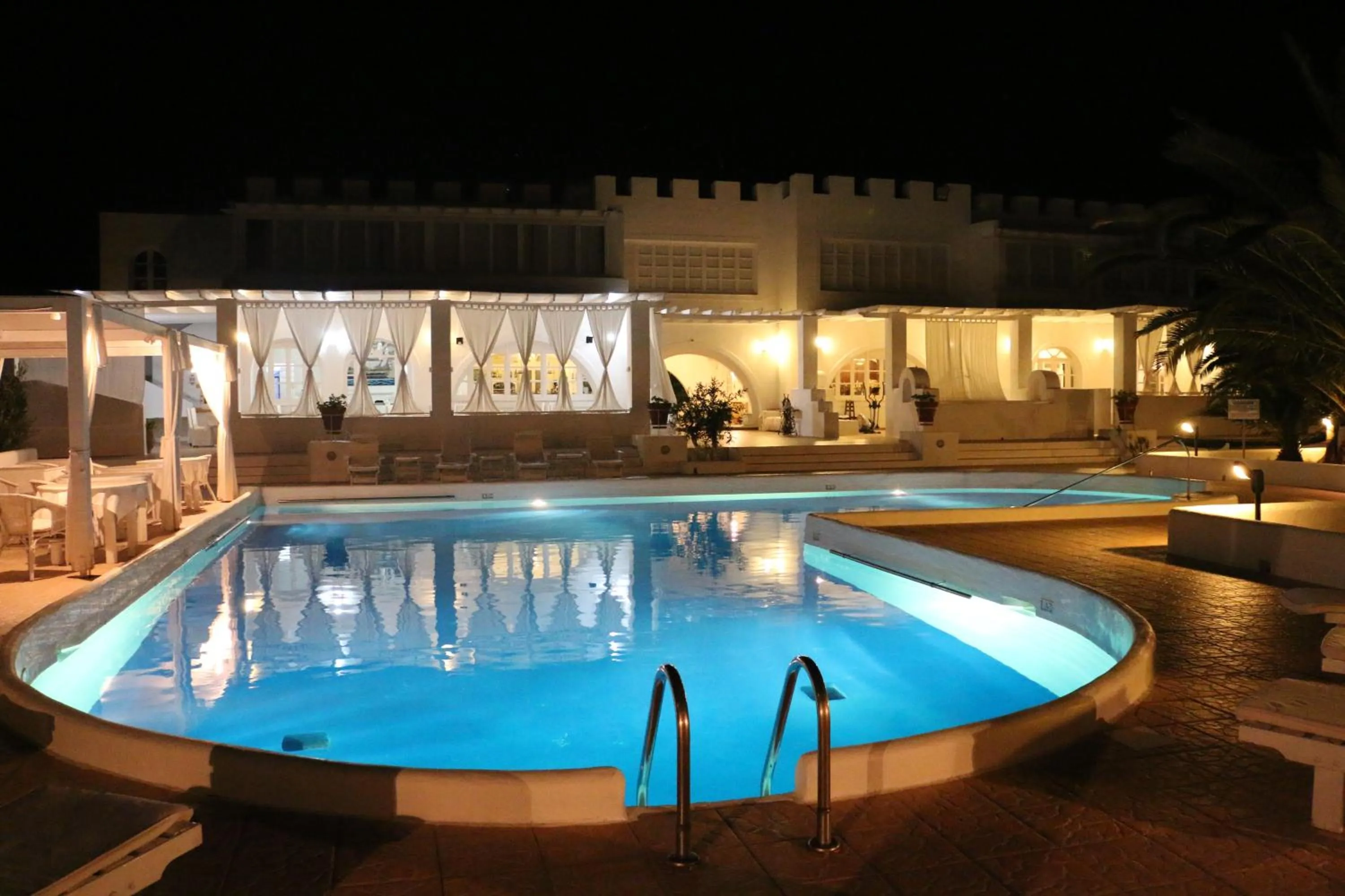 Swimming pool in Porto Scoutari Romantic Hotel