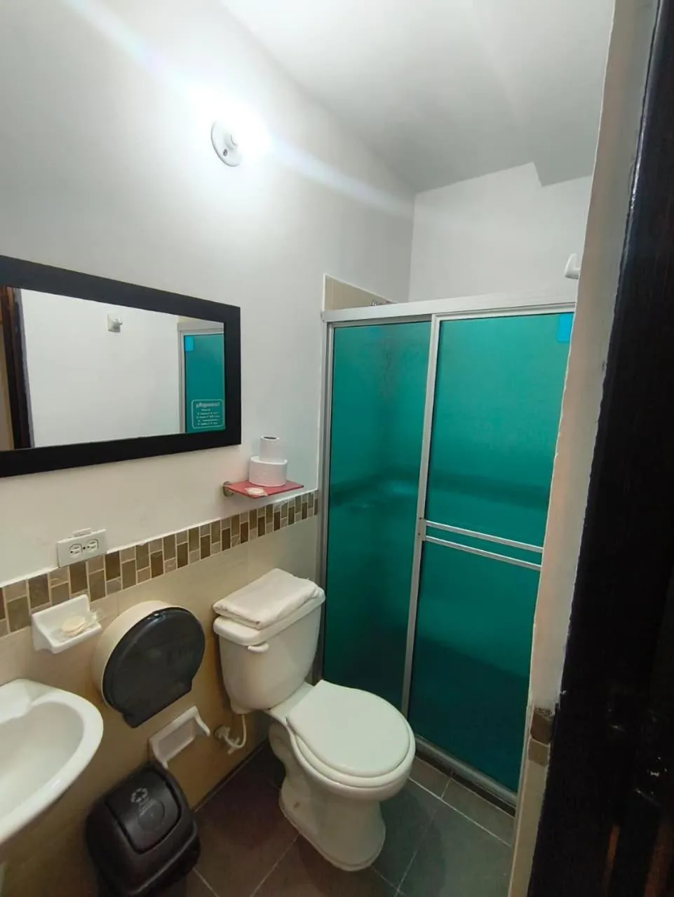 Bathroom in Hotel Quinta Avenida