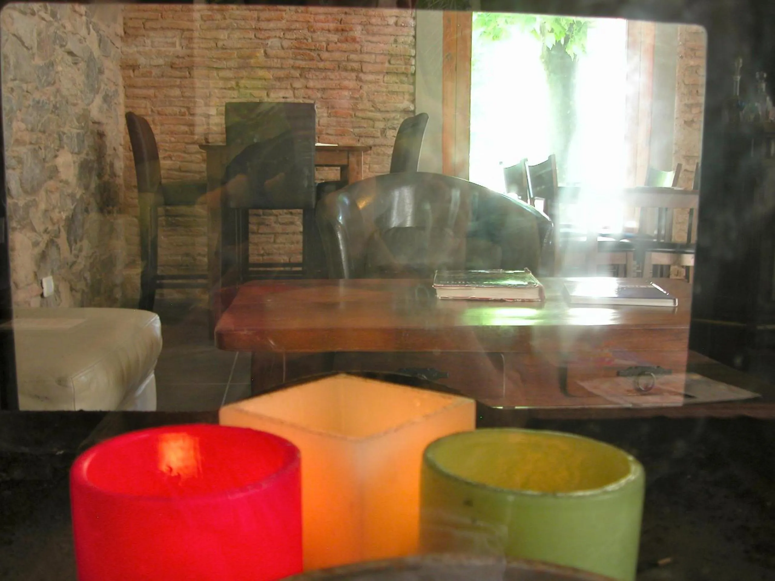 Communal lounge/ TV room in Posada Boutique Las Terrazas