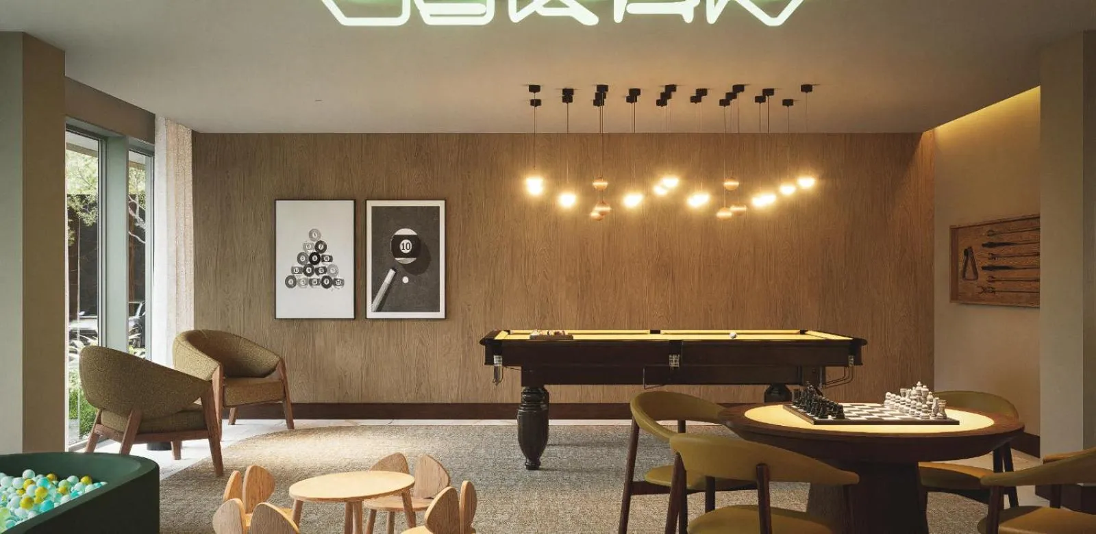 Game Room in Sao Miguel Park Hotel