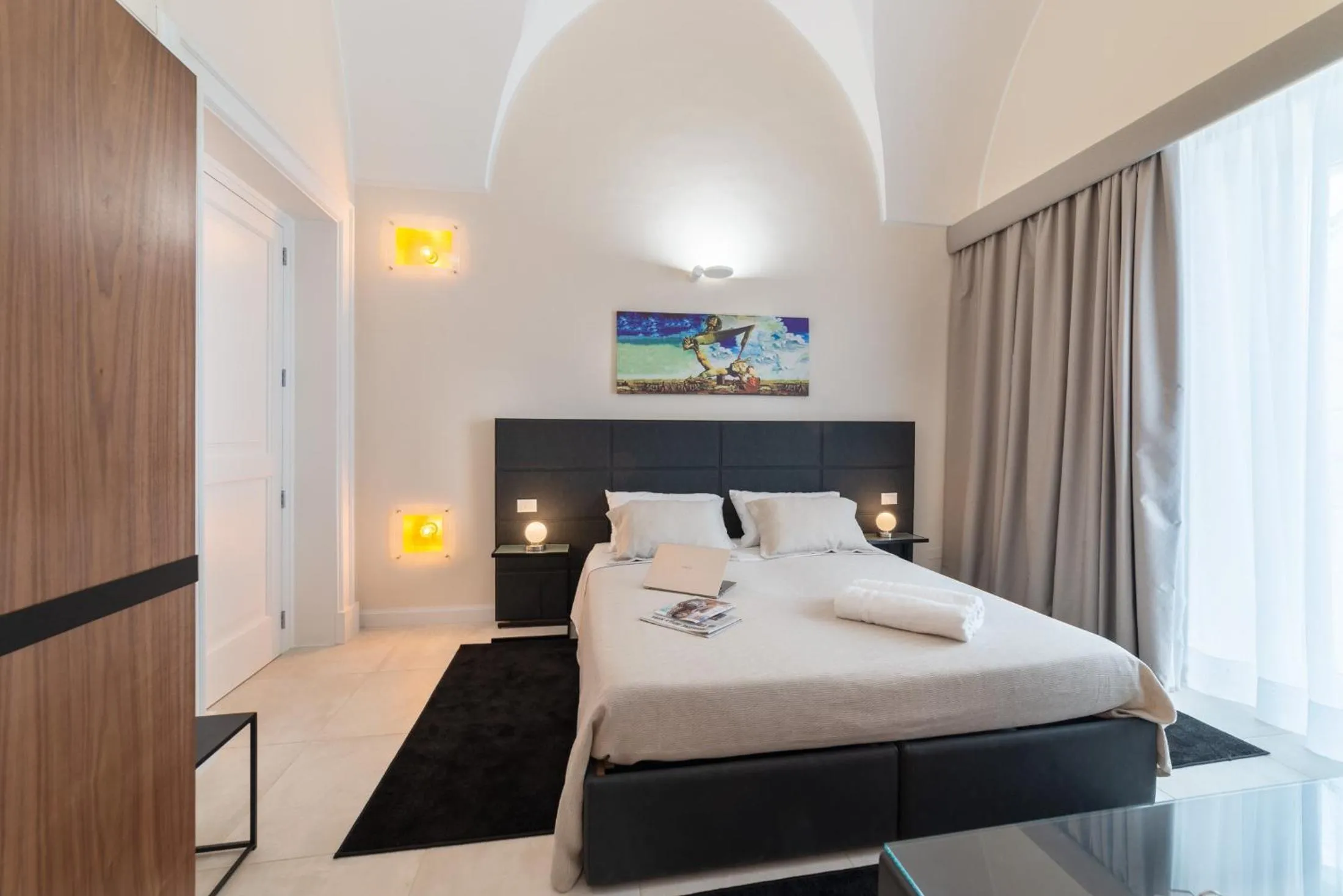 Bedroom, Bed in Y Arcillos Luxury Rooms CIN ITO75O35B4OOO468O2