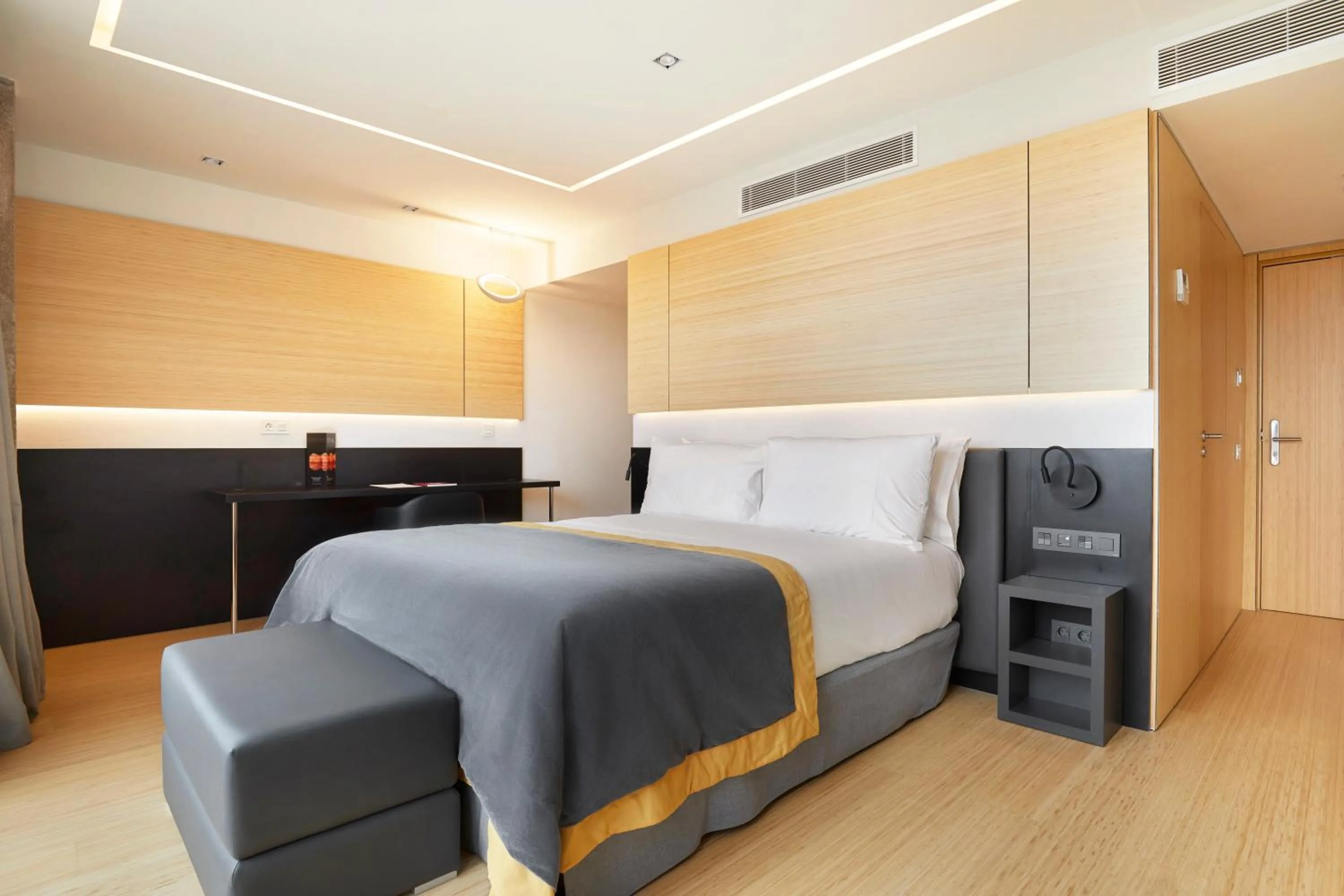 Bedroom, Bed in Exe Plaza Catalunya