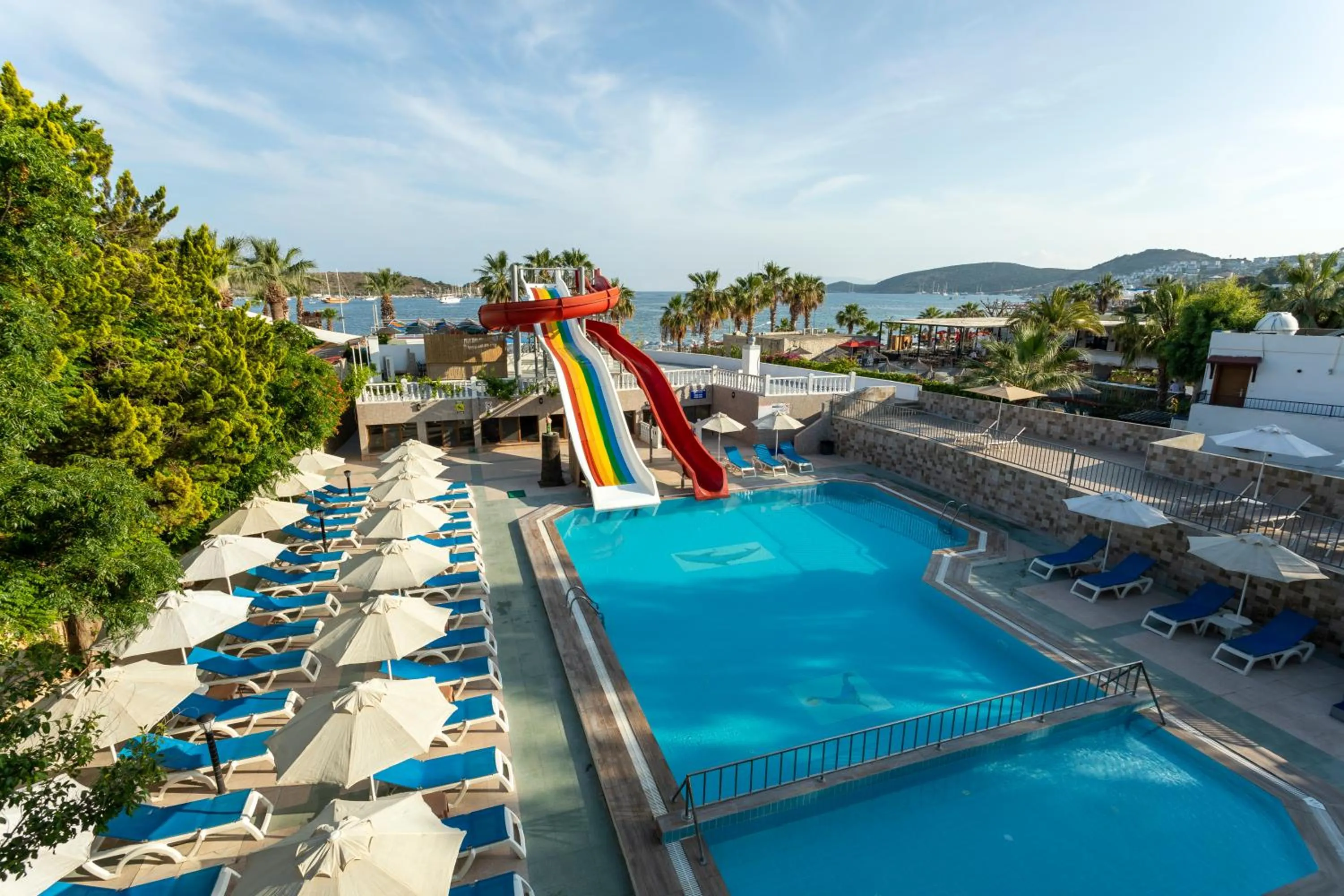 Swimming pool in Gumbet Anil Beach