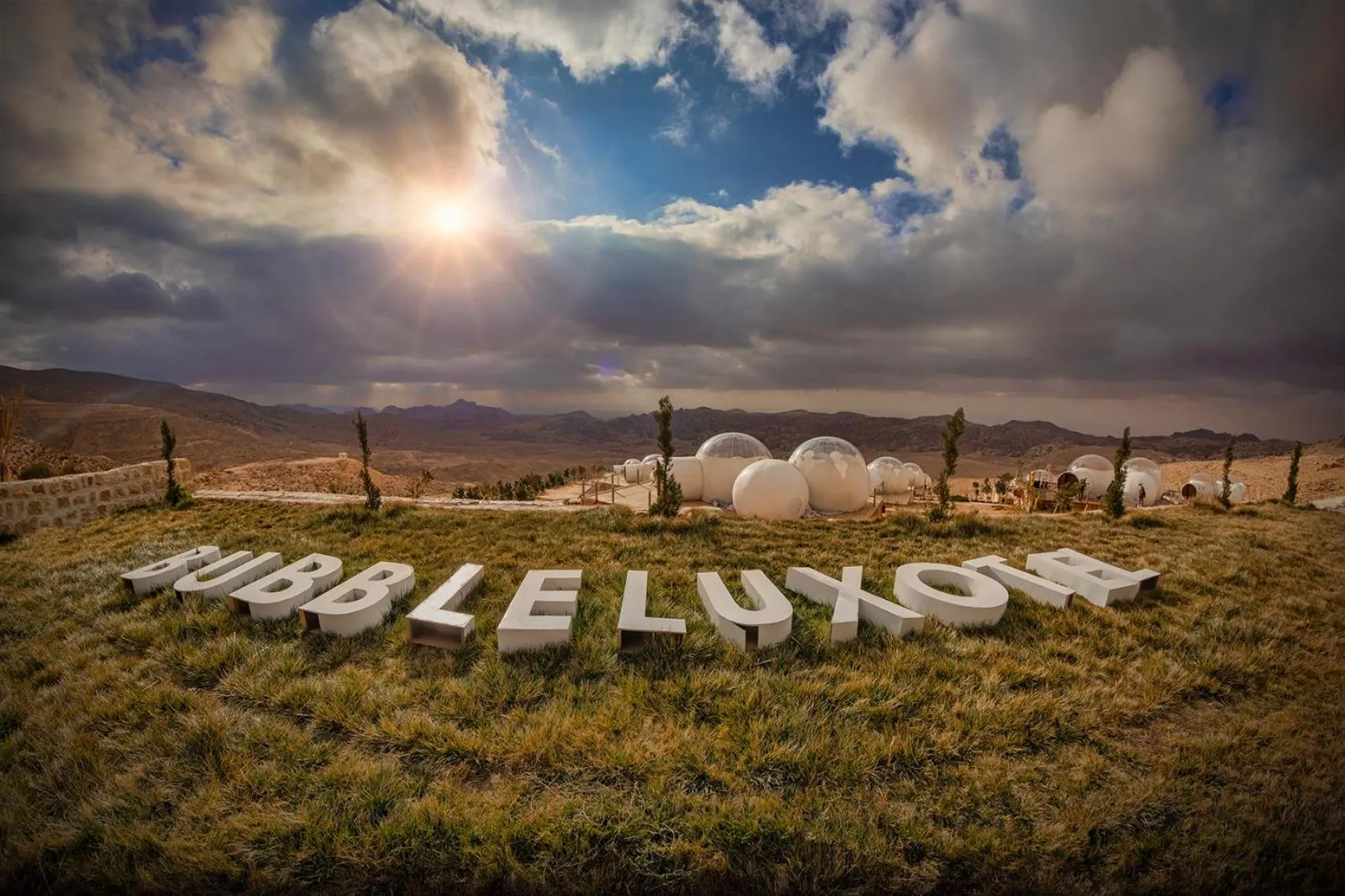 Property logo or sign in Petra Bubble Luxotel