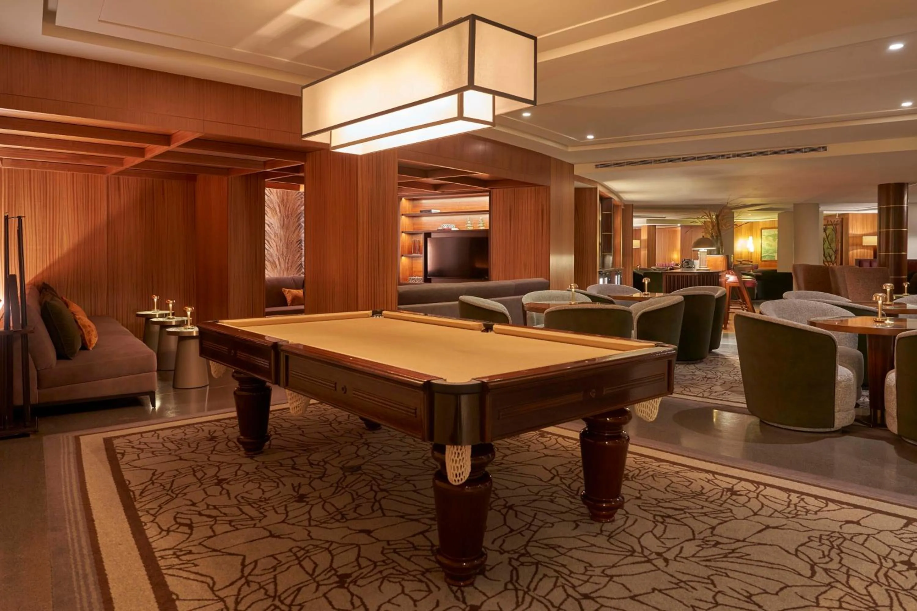 Billiard in Terra Nostra Garden Hotel