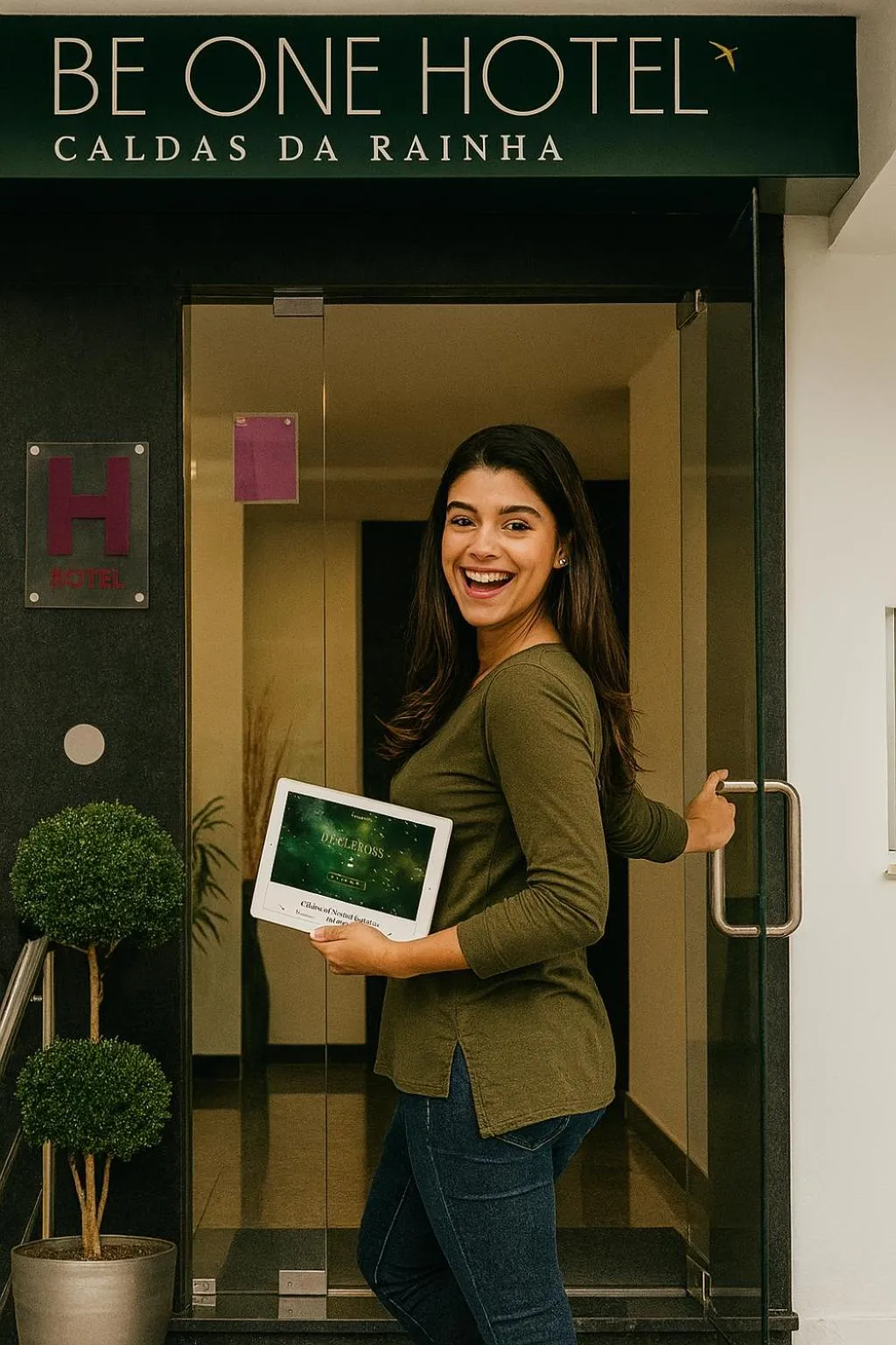 Facade/entrance in BE ONE HOTEL Caldas da Rainha - by MHMB Hospitality