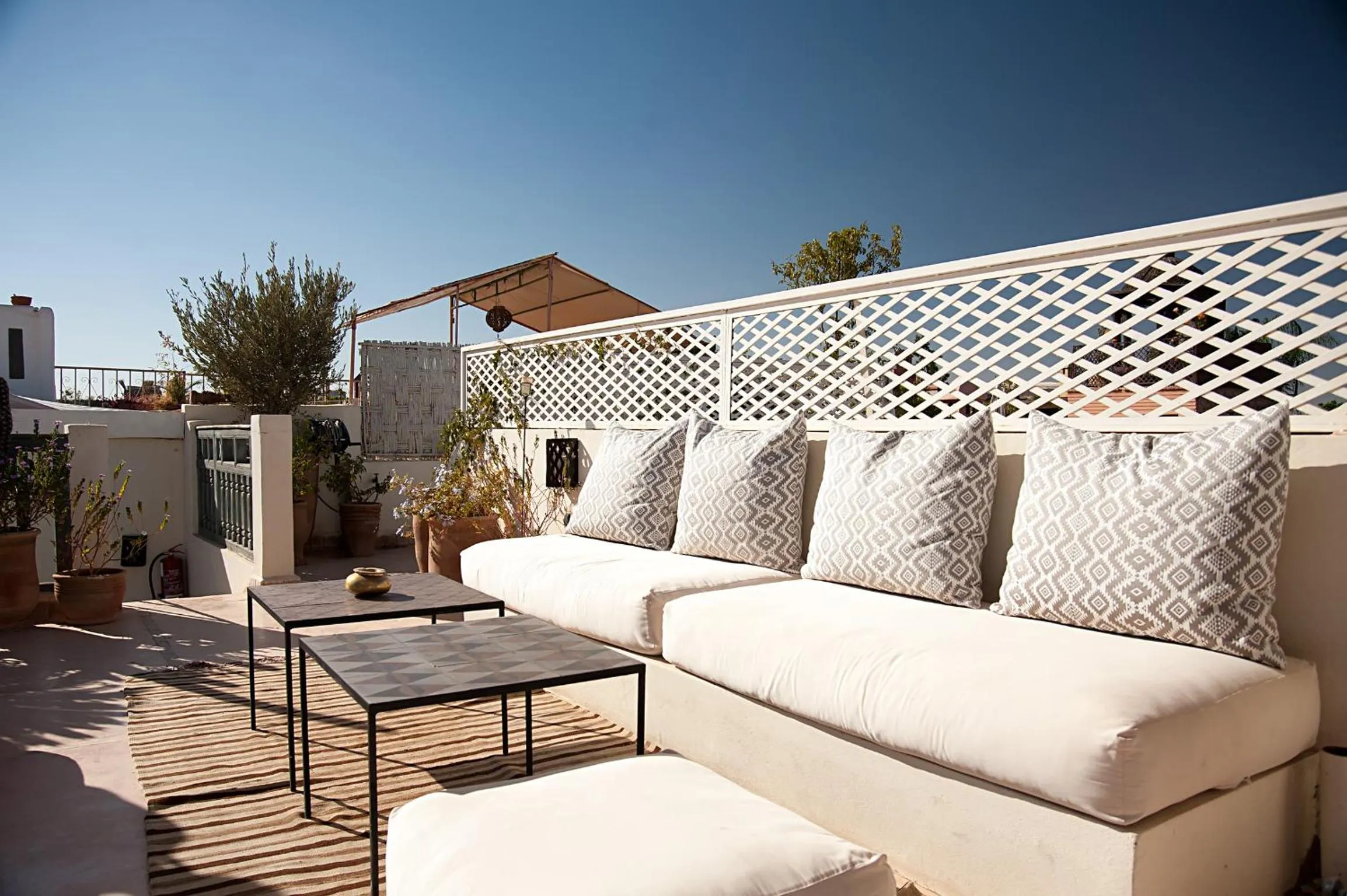 Balcony/Terrace in Riad Le J