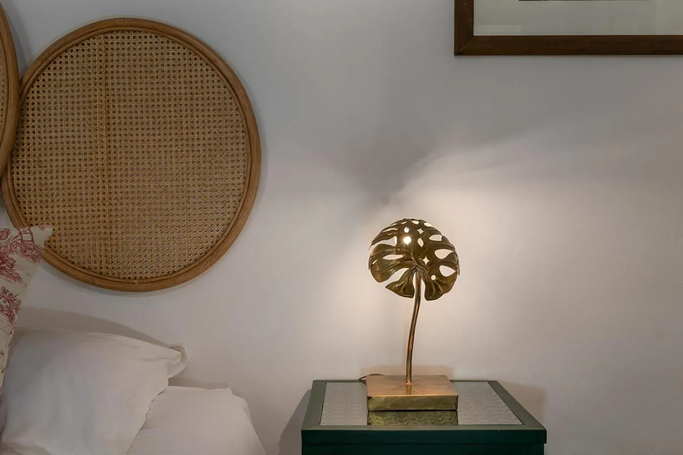 Decorative detail, Bed in Riad Le J