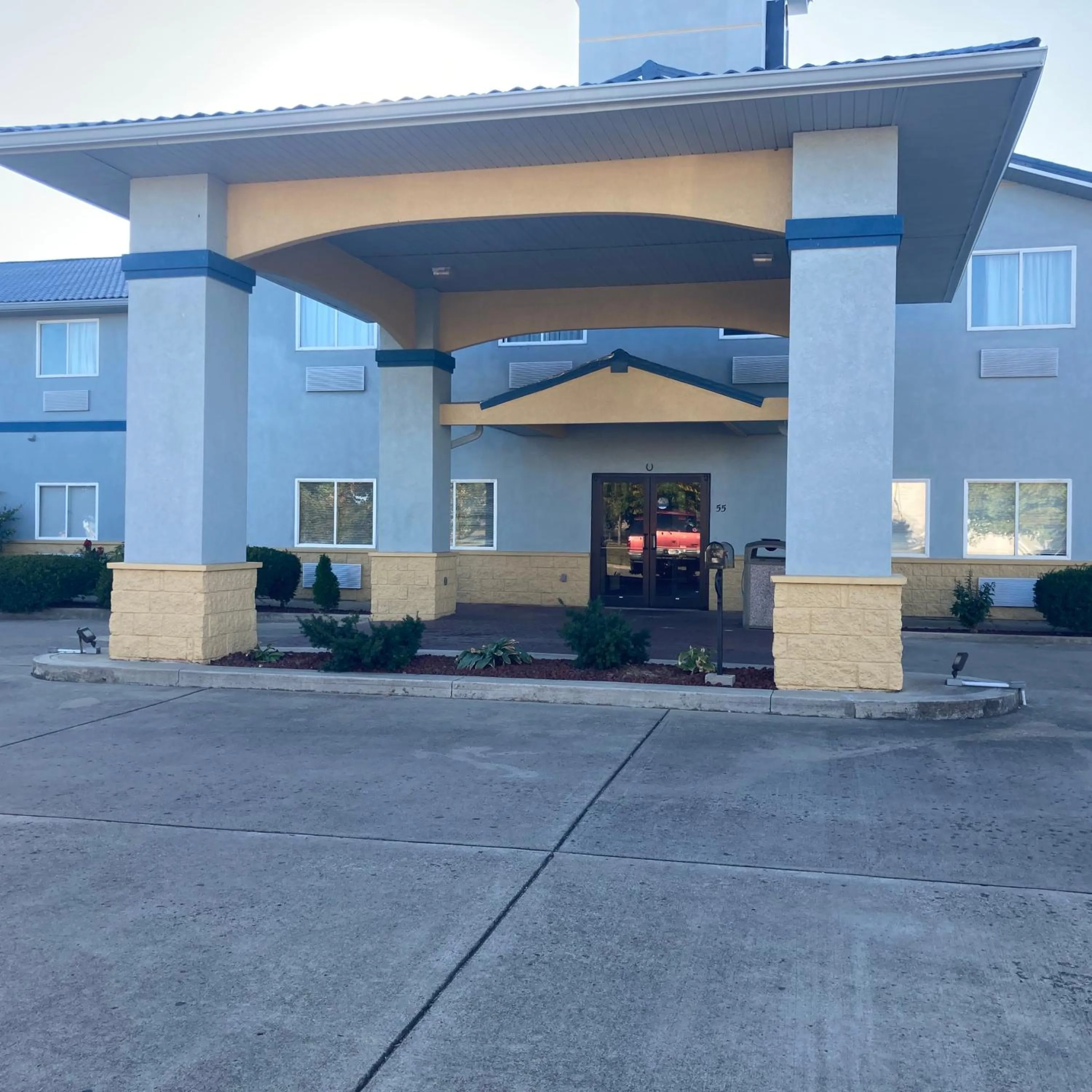 Property building in Super 8 by Wyndham Martinsville