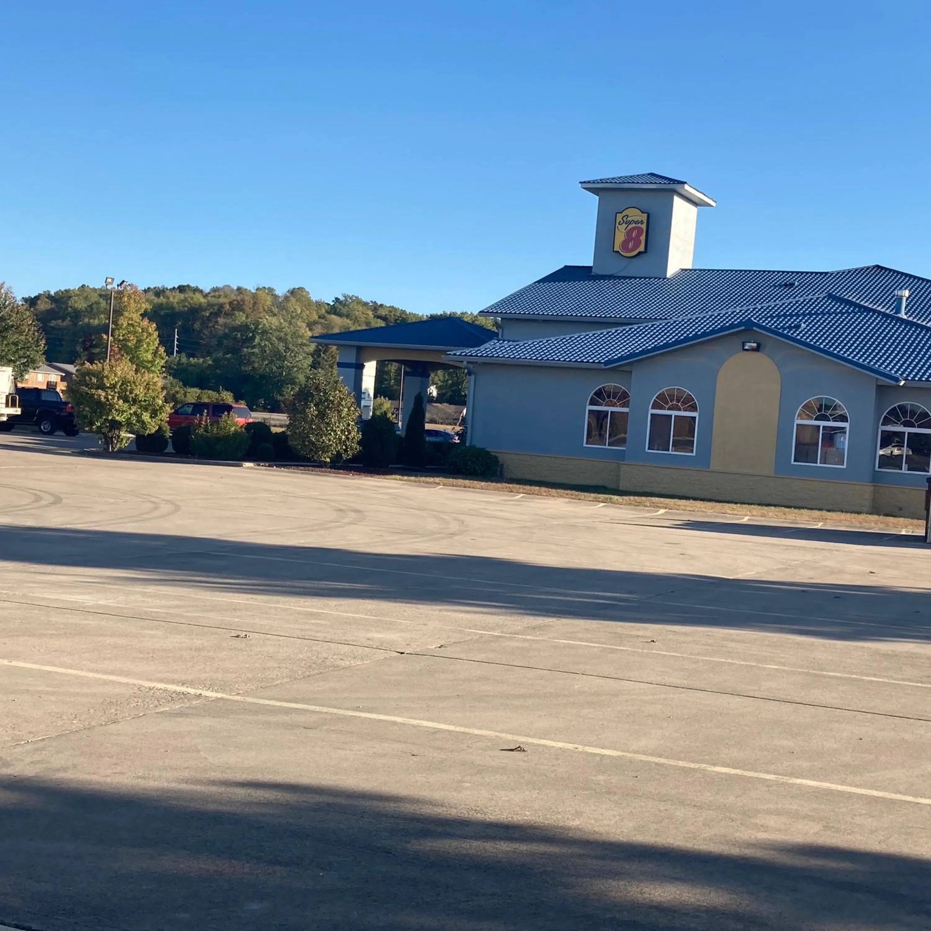 Property building in Super 8 by Wyndham Martinsville