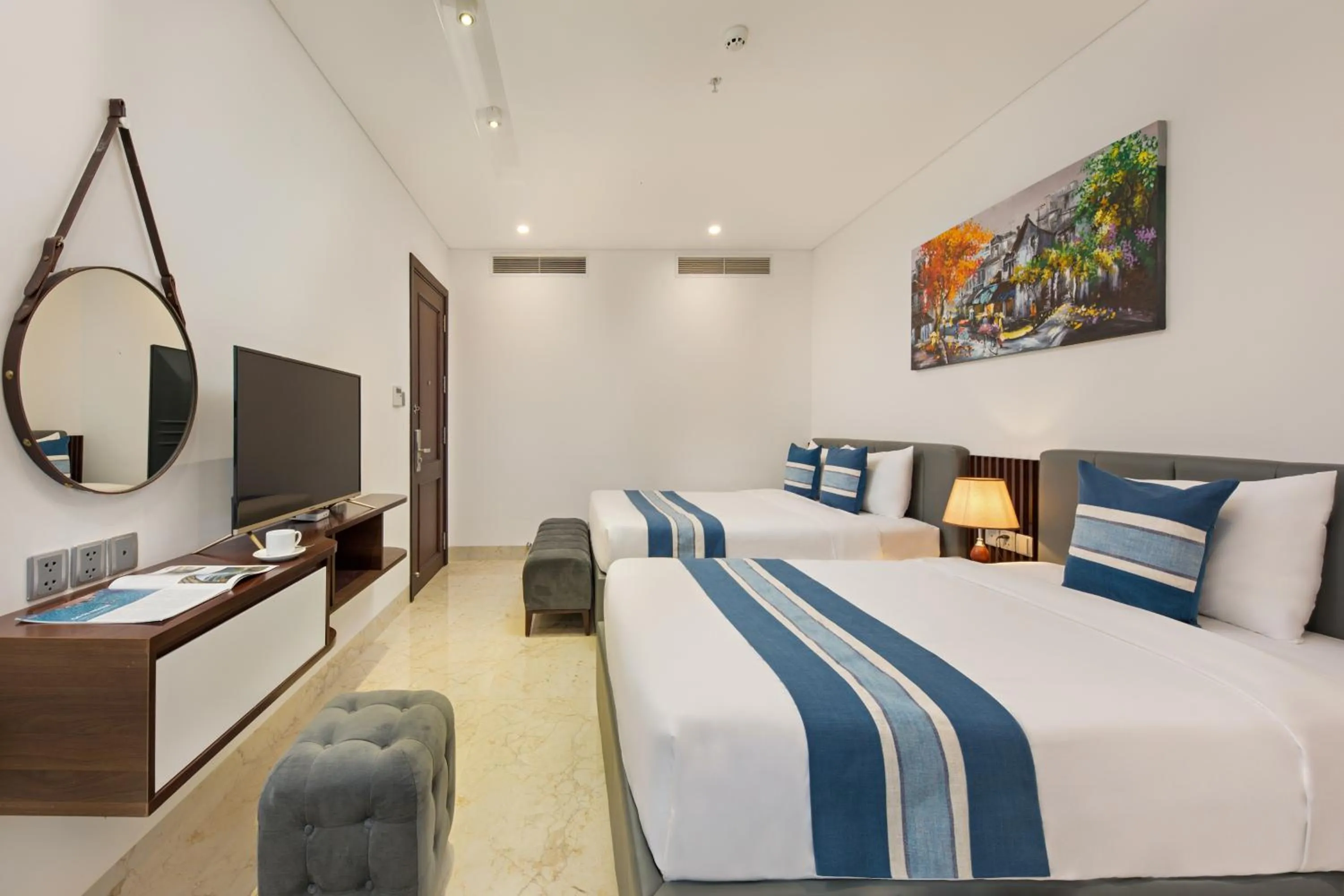 Bedroom, Bed in Eden Ocean View Hotel Da Nang