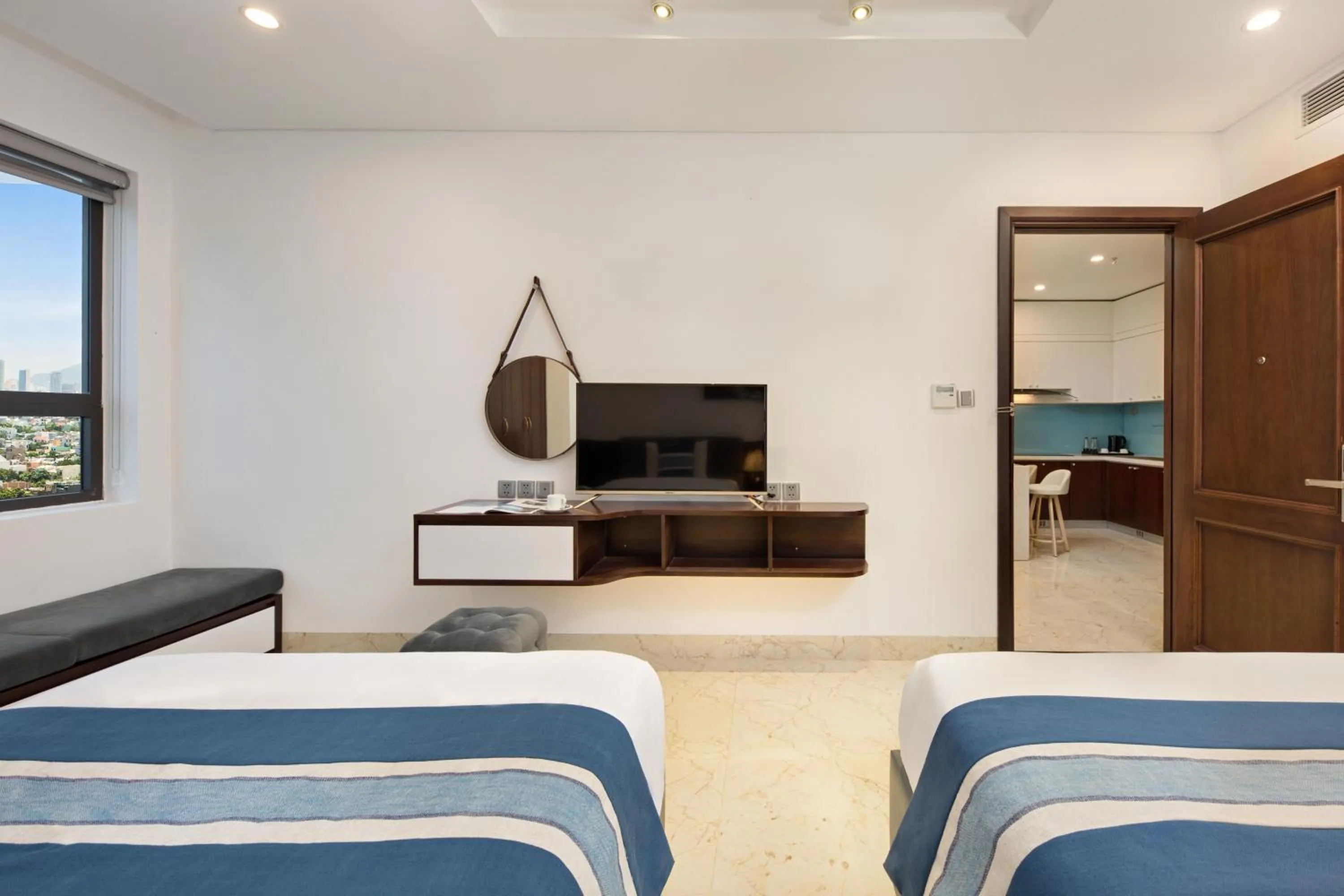 Bedroom in Eden Ocean View Hotel Da Nang