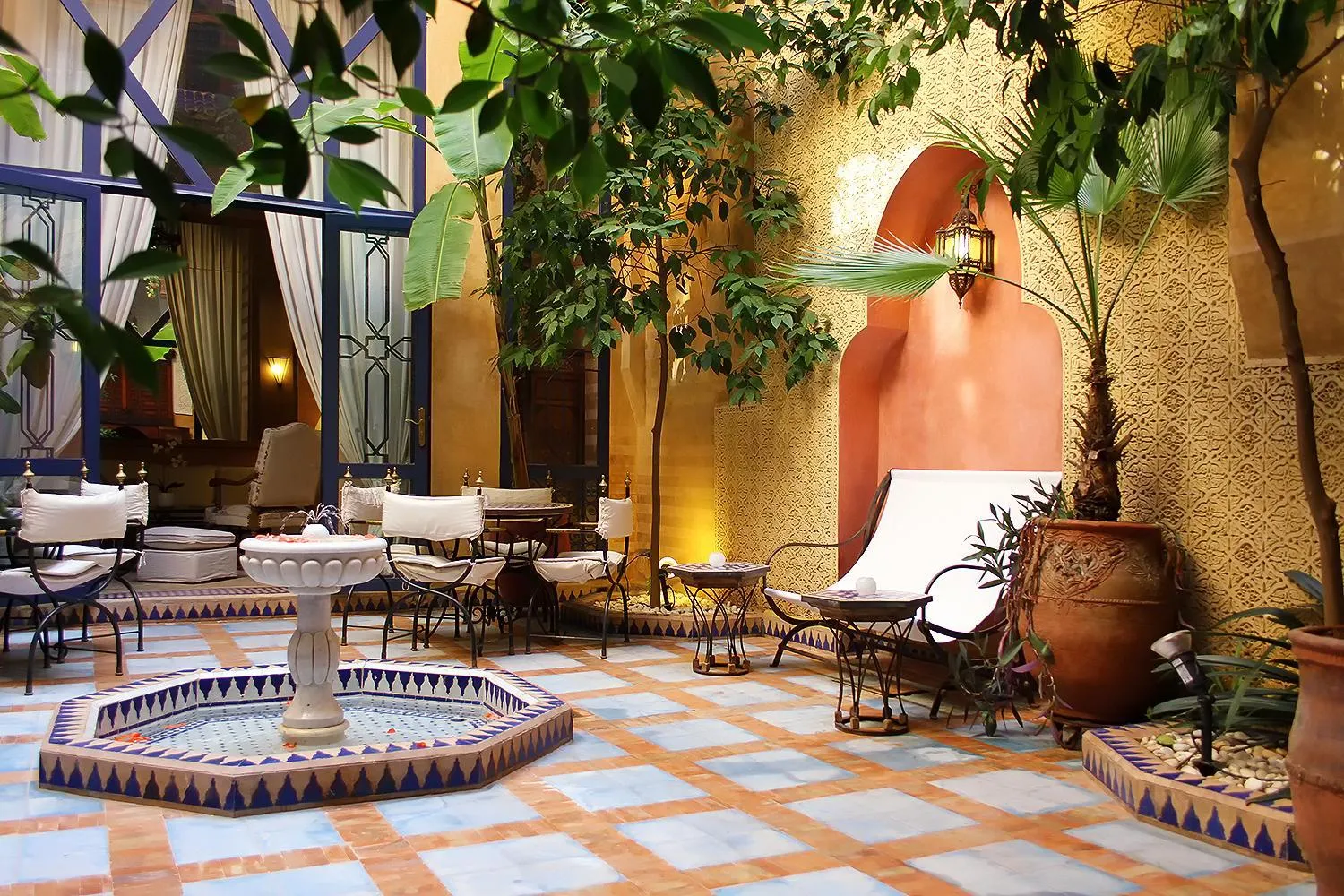 Patio in Riad Soundouss
