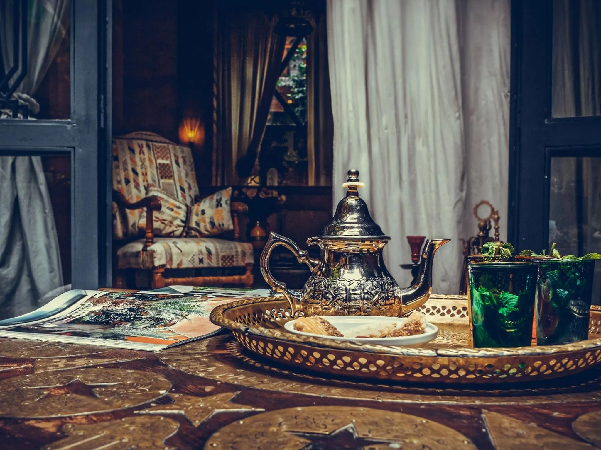 Patio in Riad Soundouss