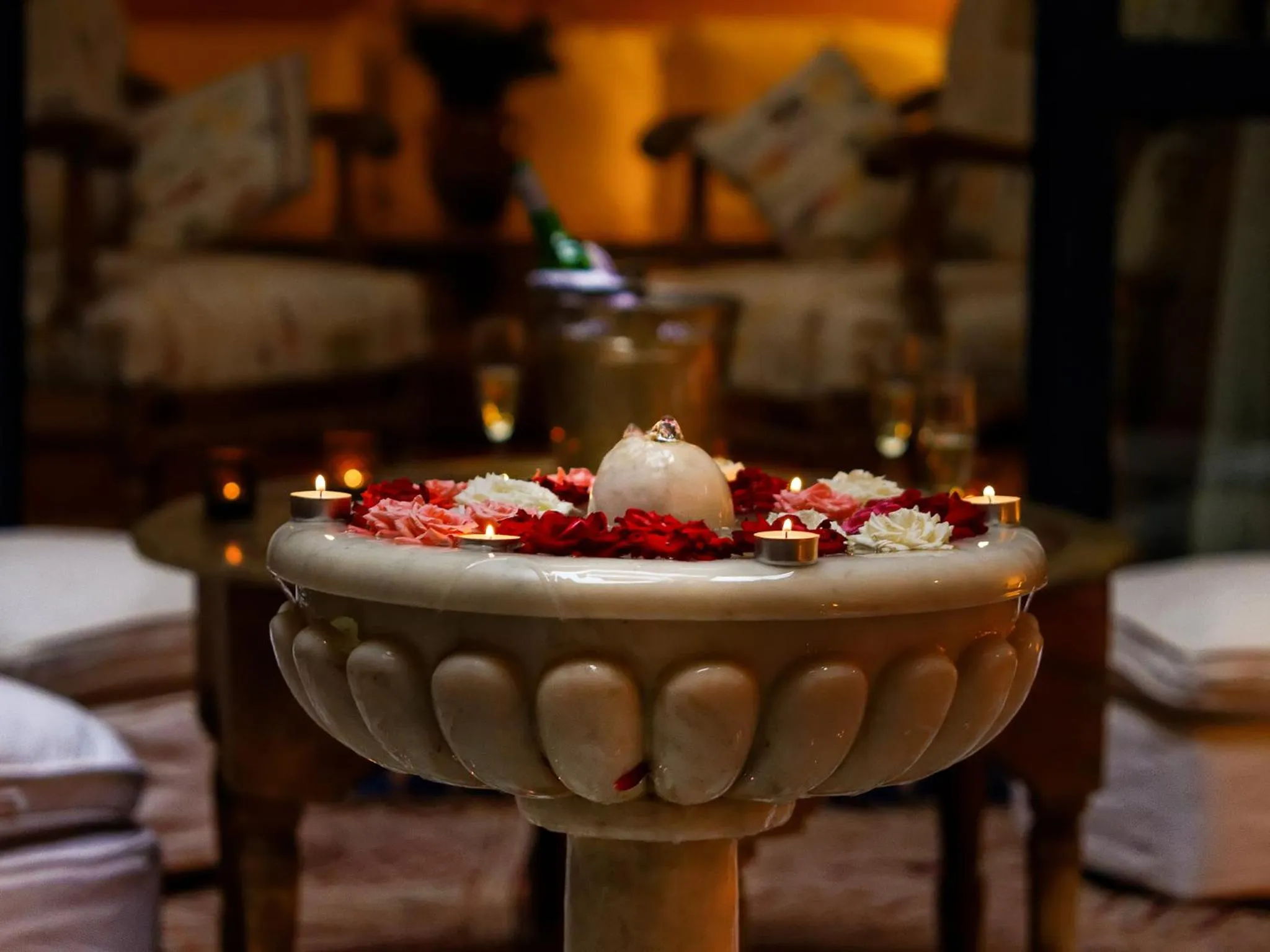 Decorative detail in Riad Soundouss