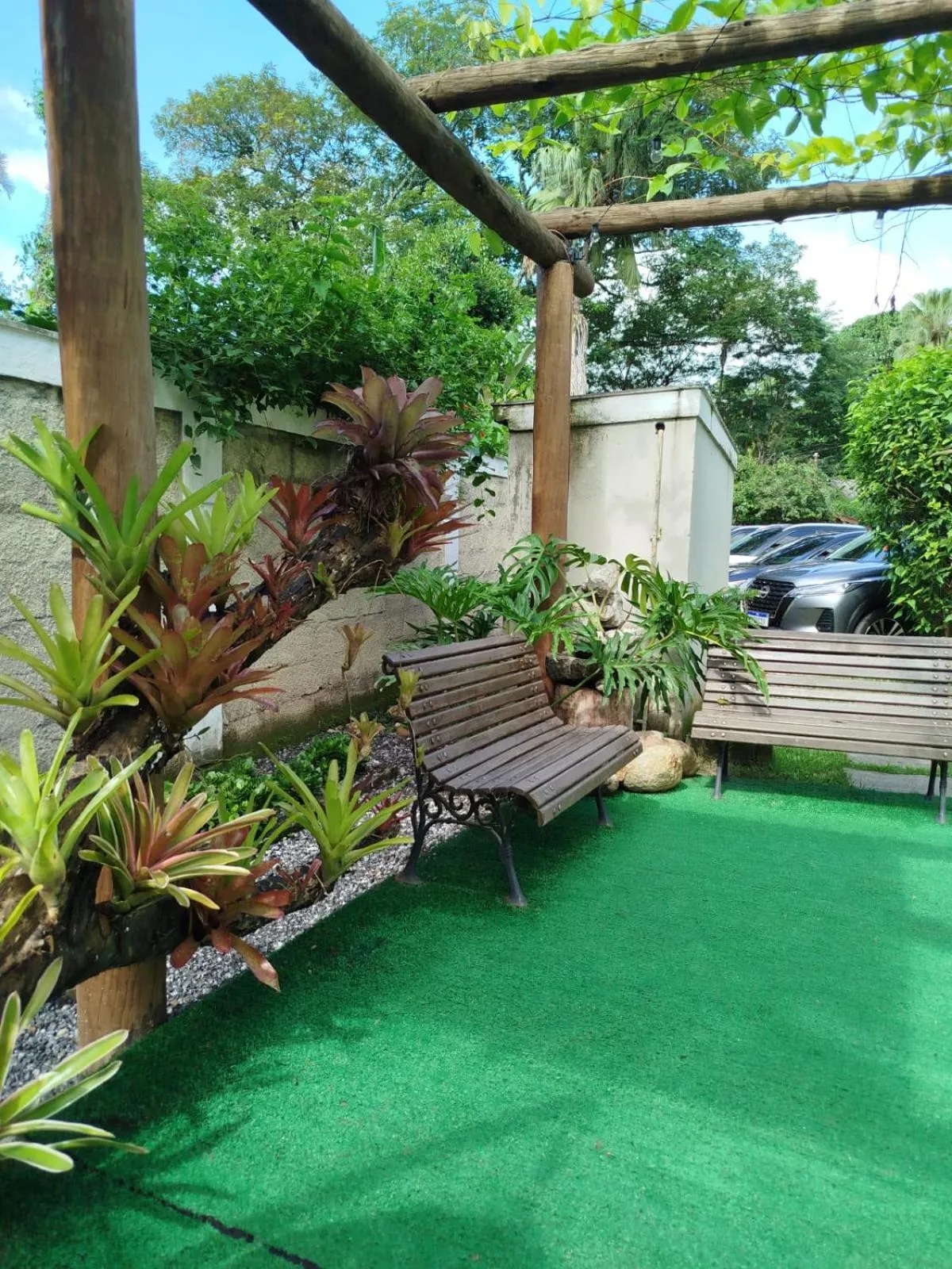 Garden in Hotel Rio Penedo