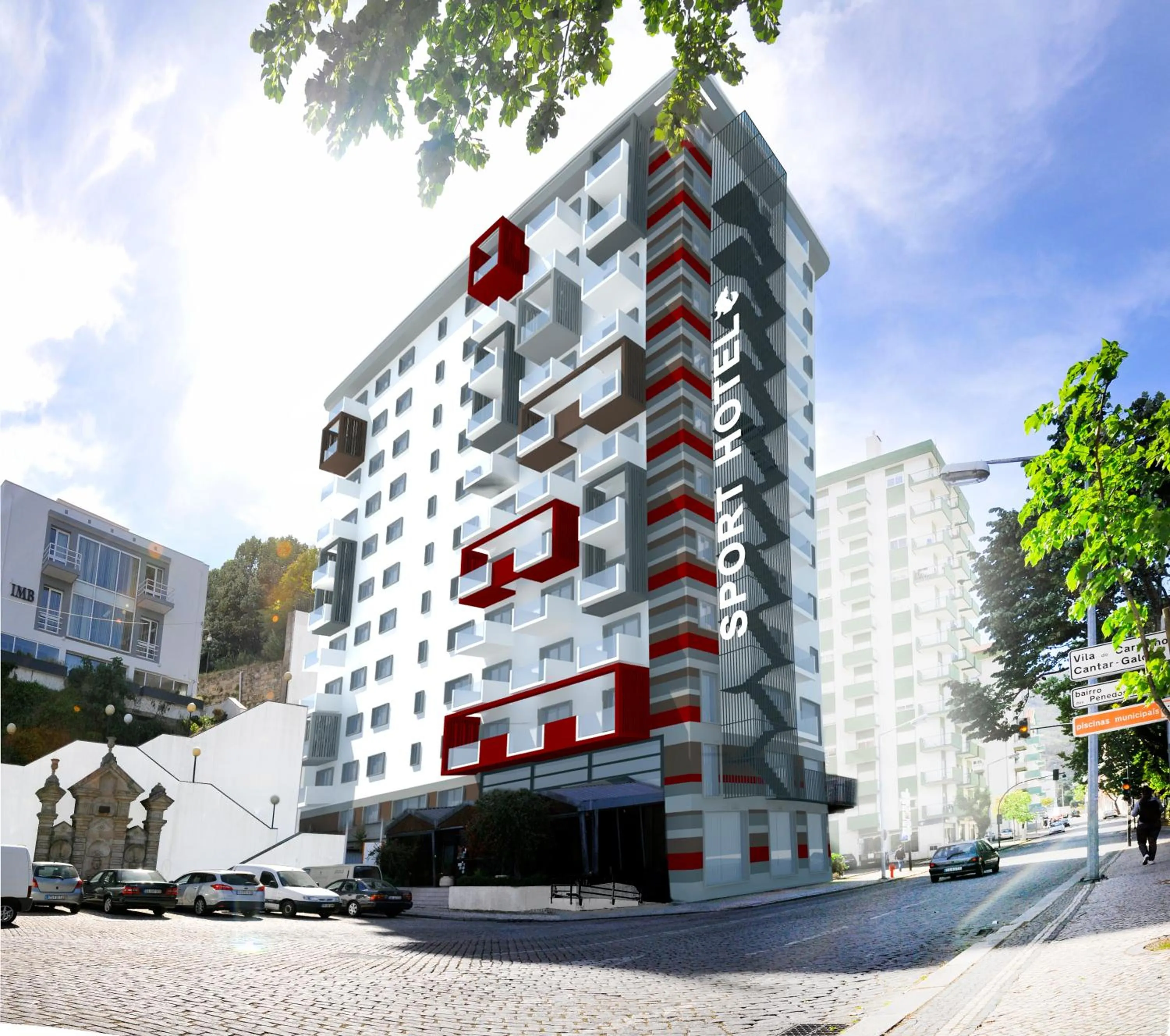 Facade/entrance in Sport Hotel Gym + SPA