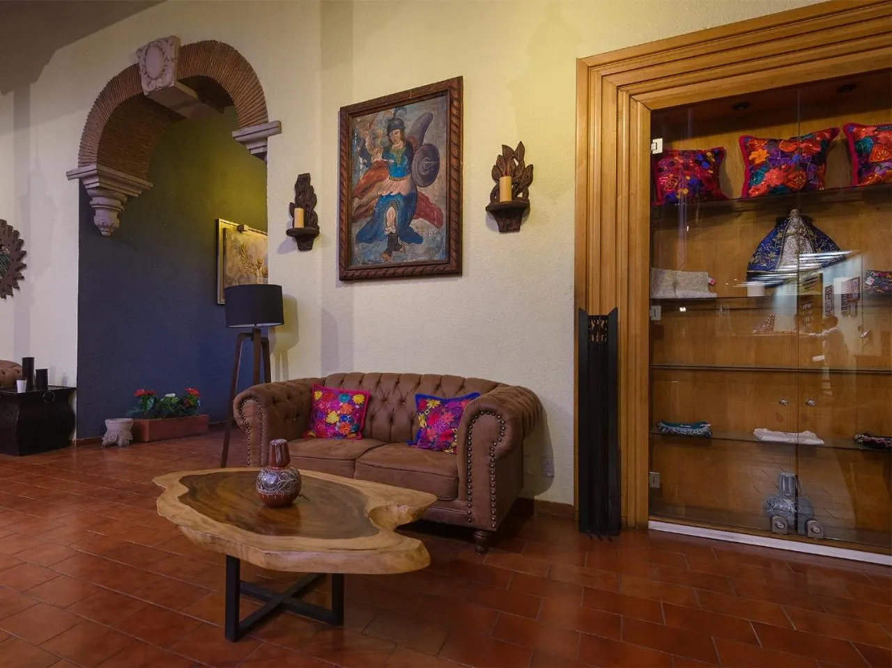 Living room in Hotel la Parroquia