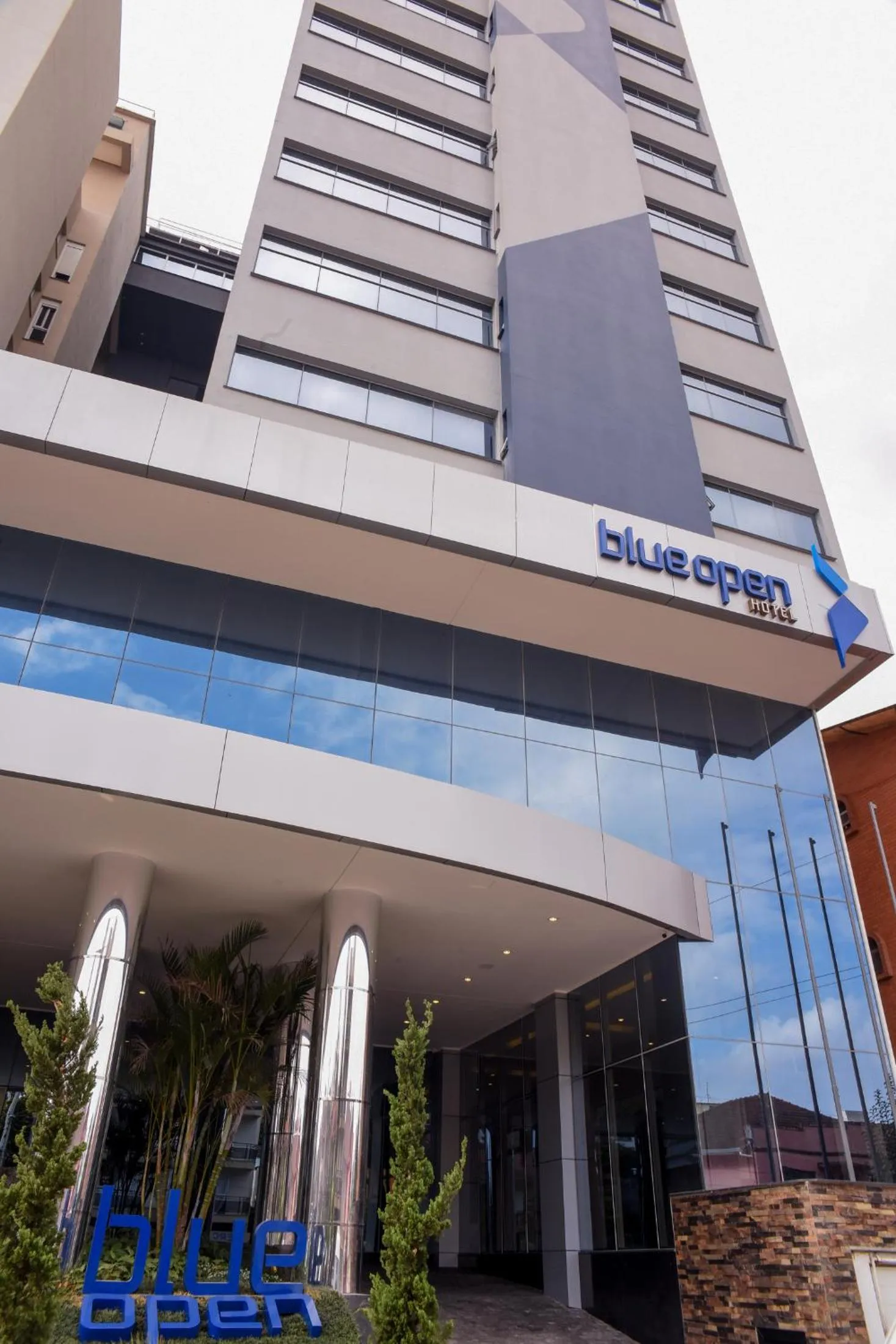 Property building in Blue Open Hotel