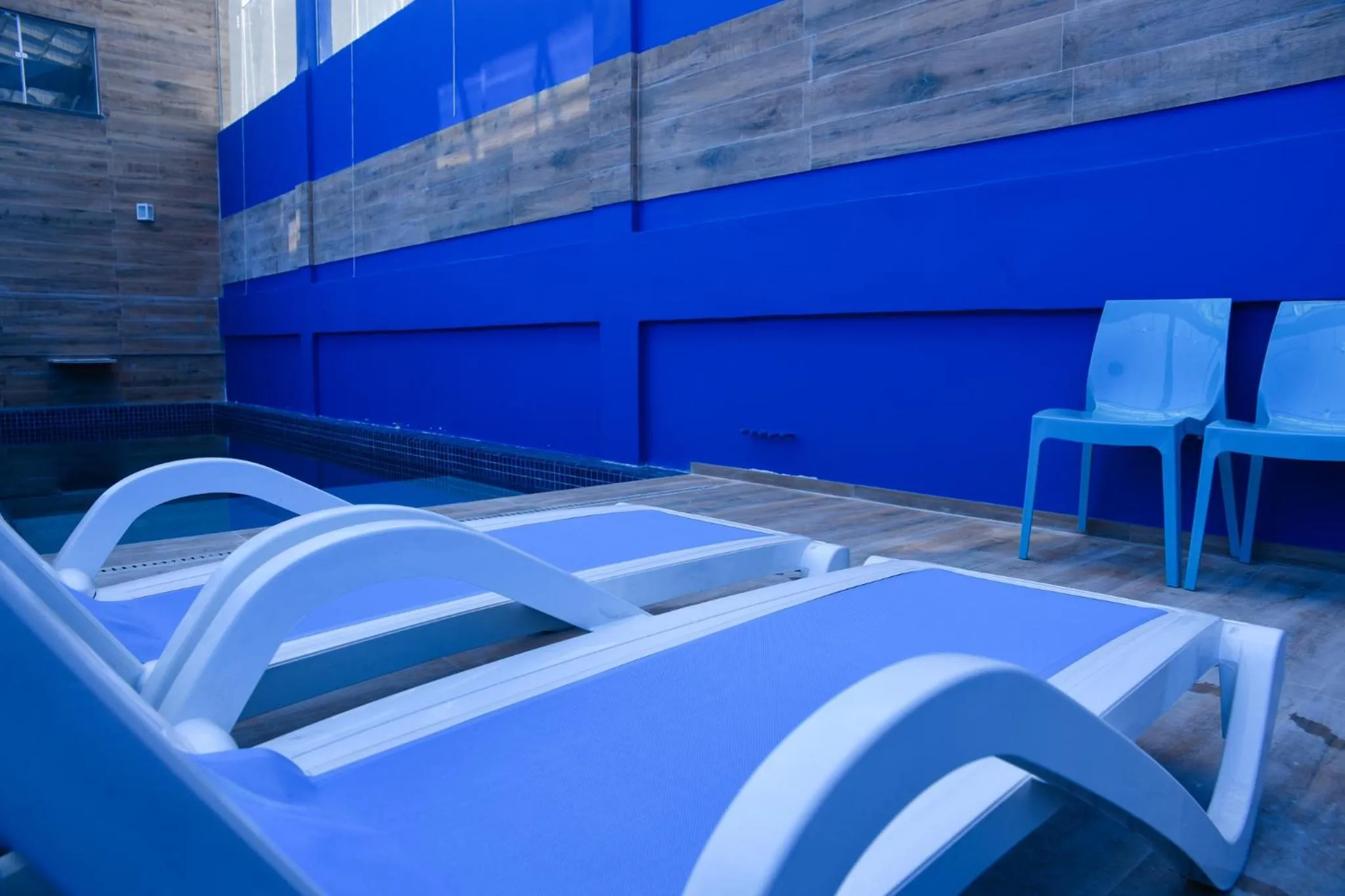 Swimming pool in Blue Open Hotel