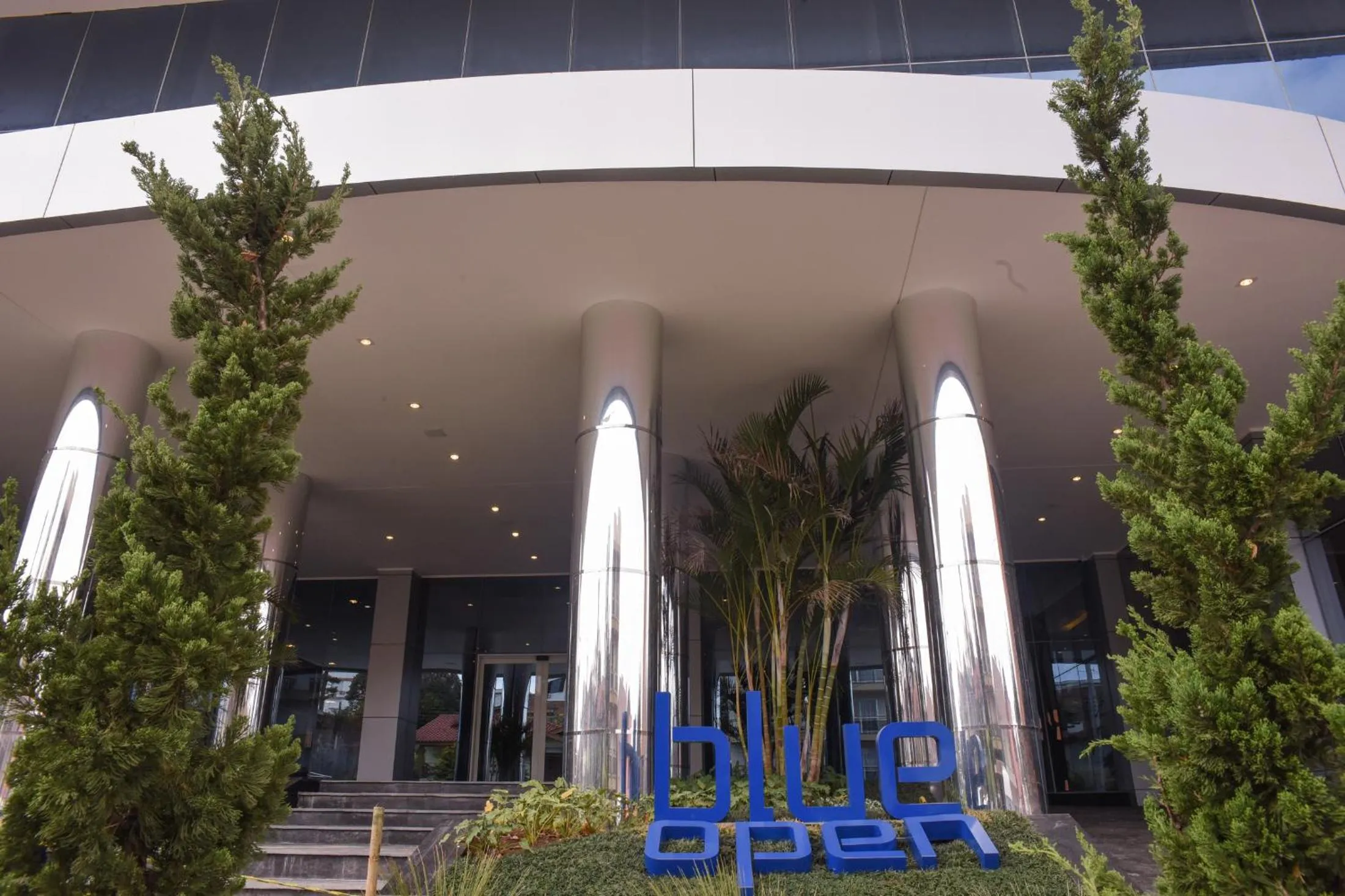 Property building in Blue Open Hotel