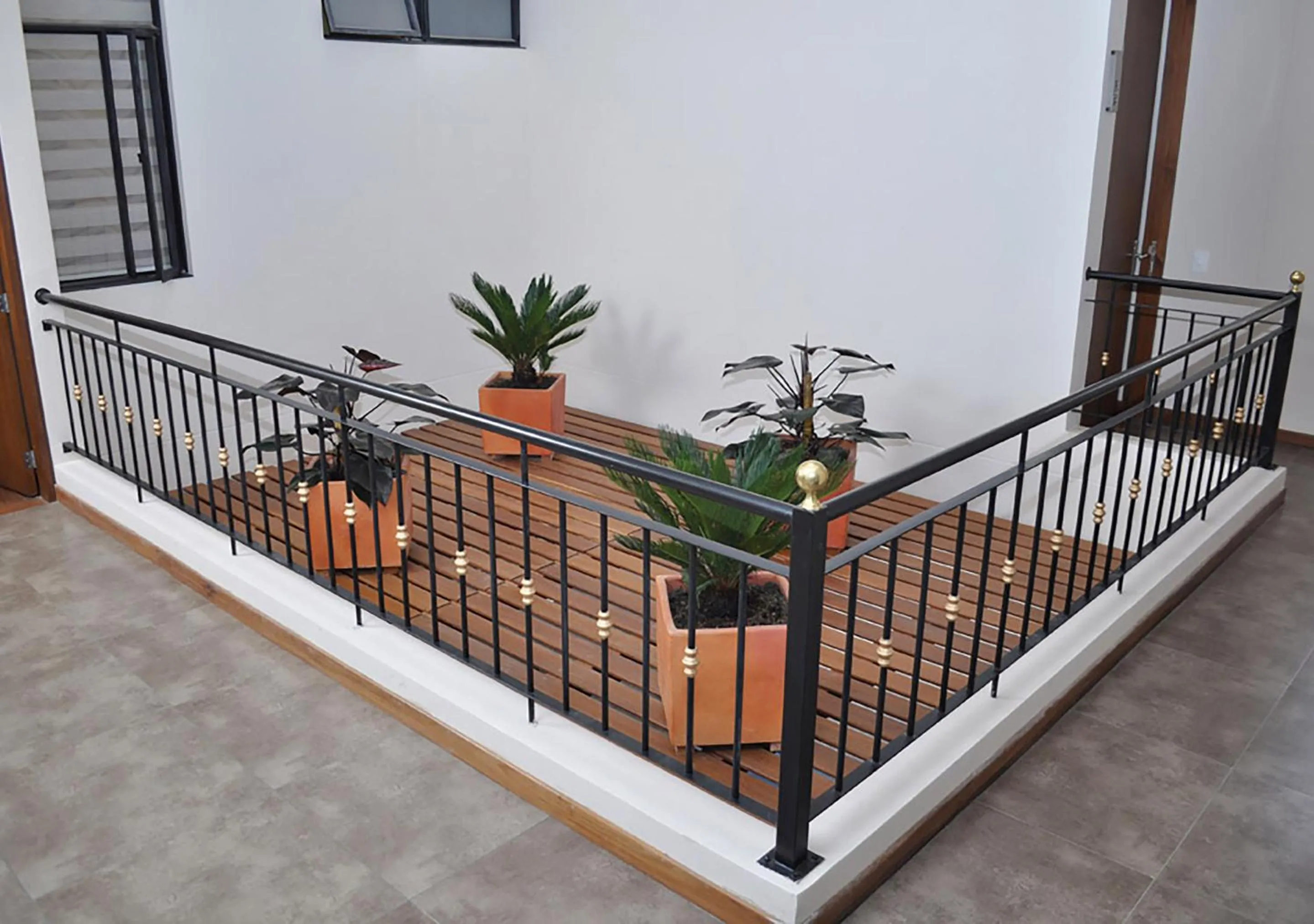 Balcony/Terrace in Apartasuites BellHouse Bogotá