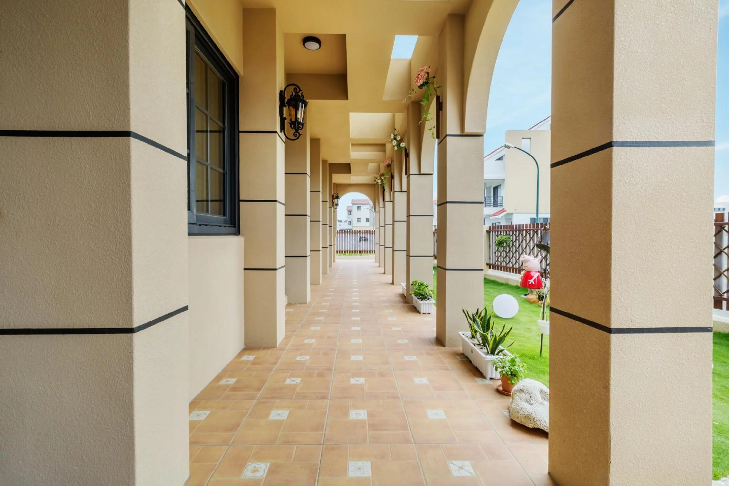 Decorative detail in Kiwi Villa