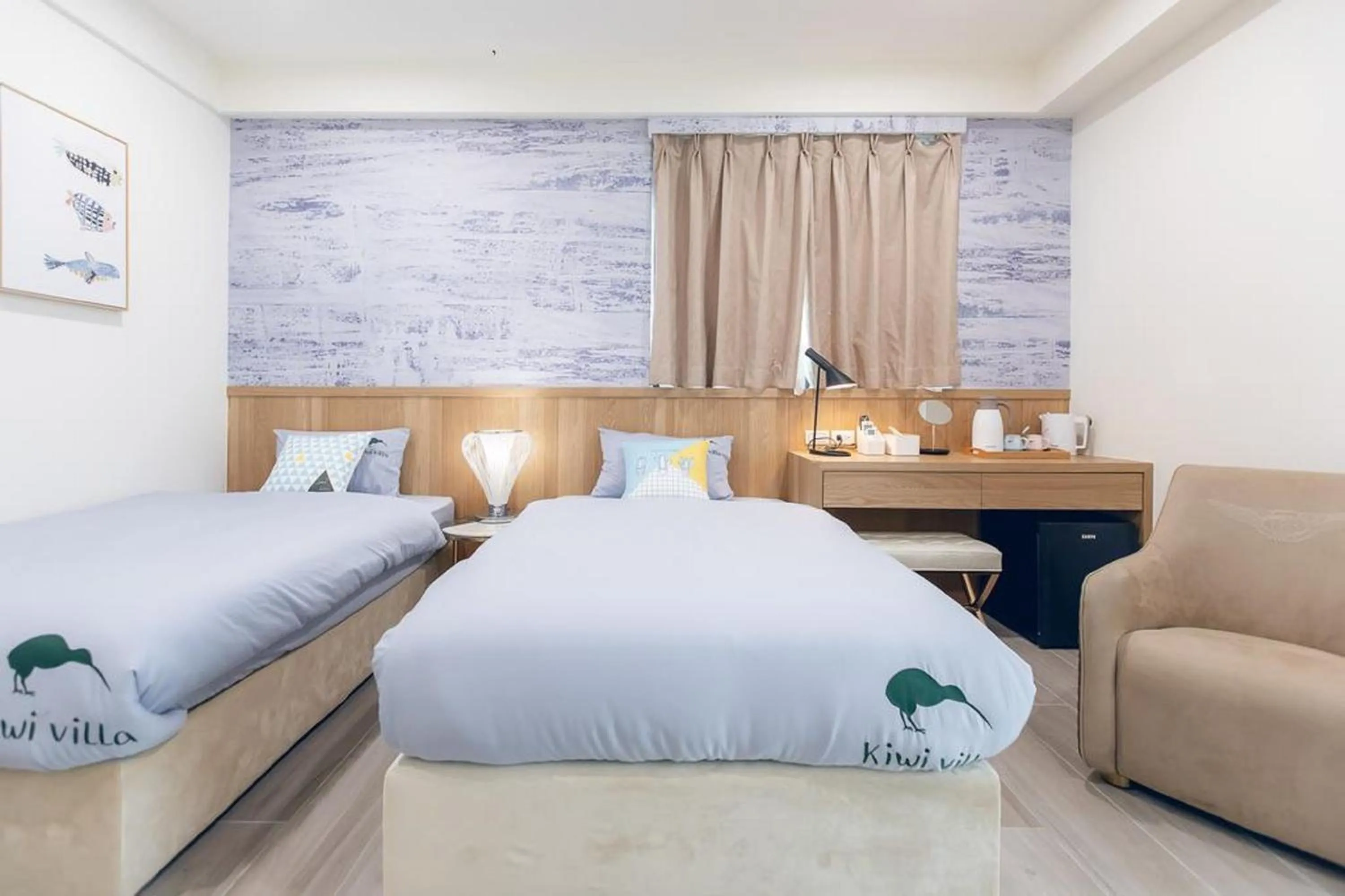 Photo of the whole room, Bed in Kiwi Villa