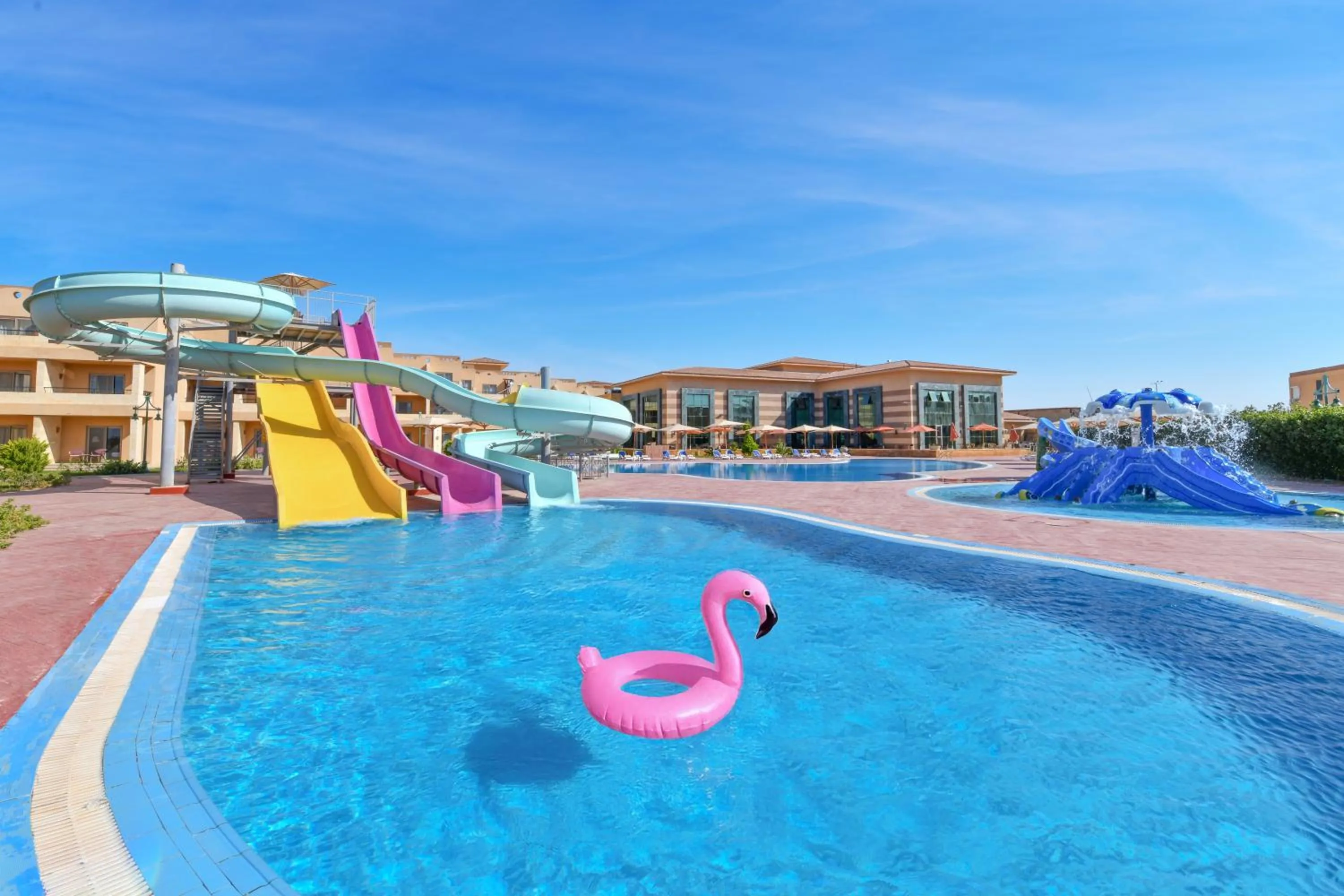 Swimming pool in Aura Resort Sidi Abd El Rahman El Alamein