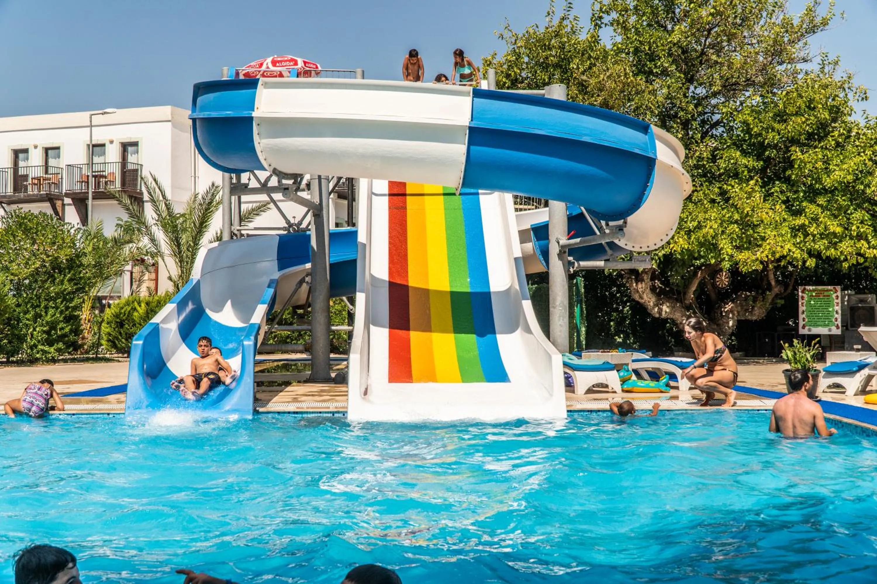 Swimming pool in Ayaz Aqua Beach Hotel