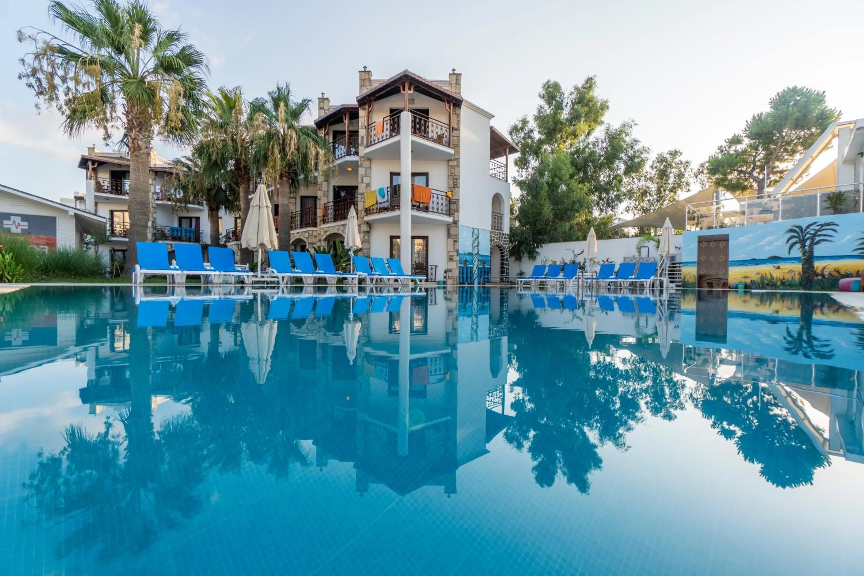 Property building in Ayaz Aqua Beach Hotel