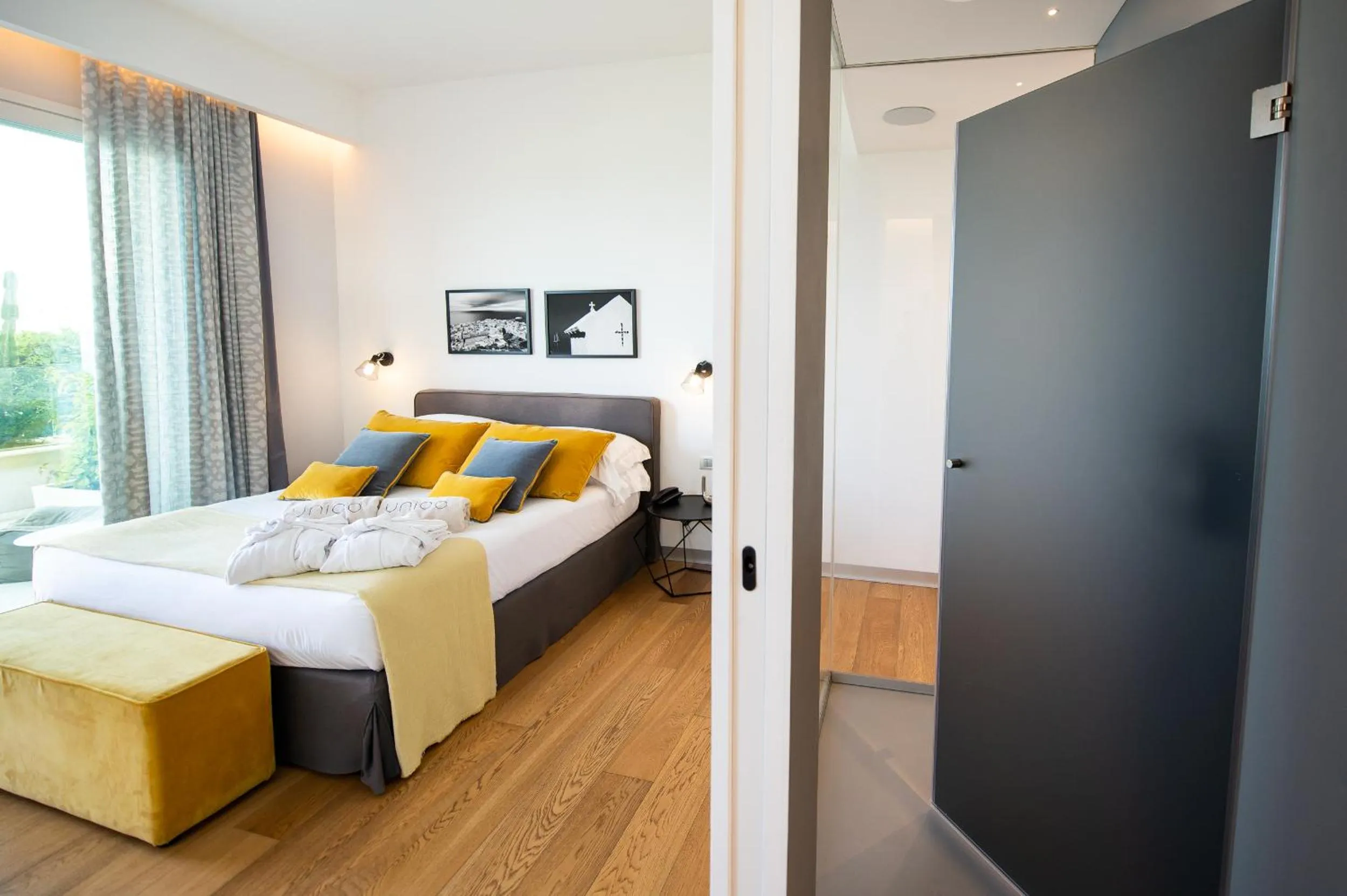 Bed in Unìco Boutique Hotel d'Arte