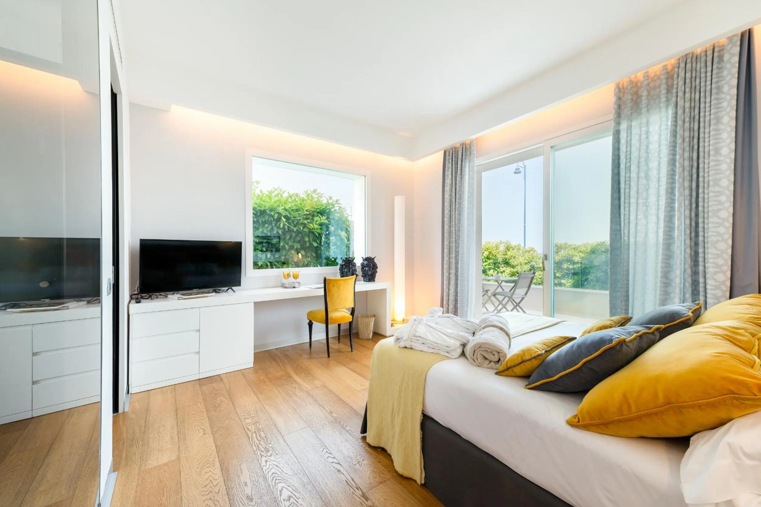 Bed in Unìco Boutique Hotel d'Arte