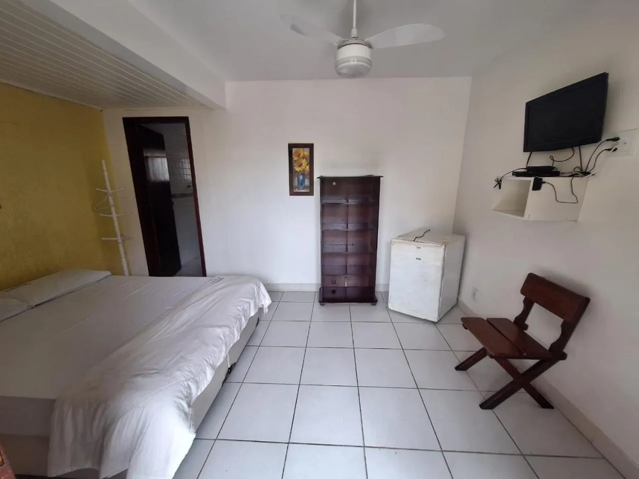 Bed in Pousada Estalage