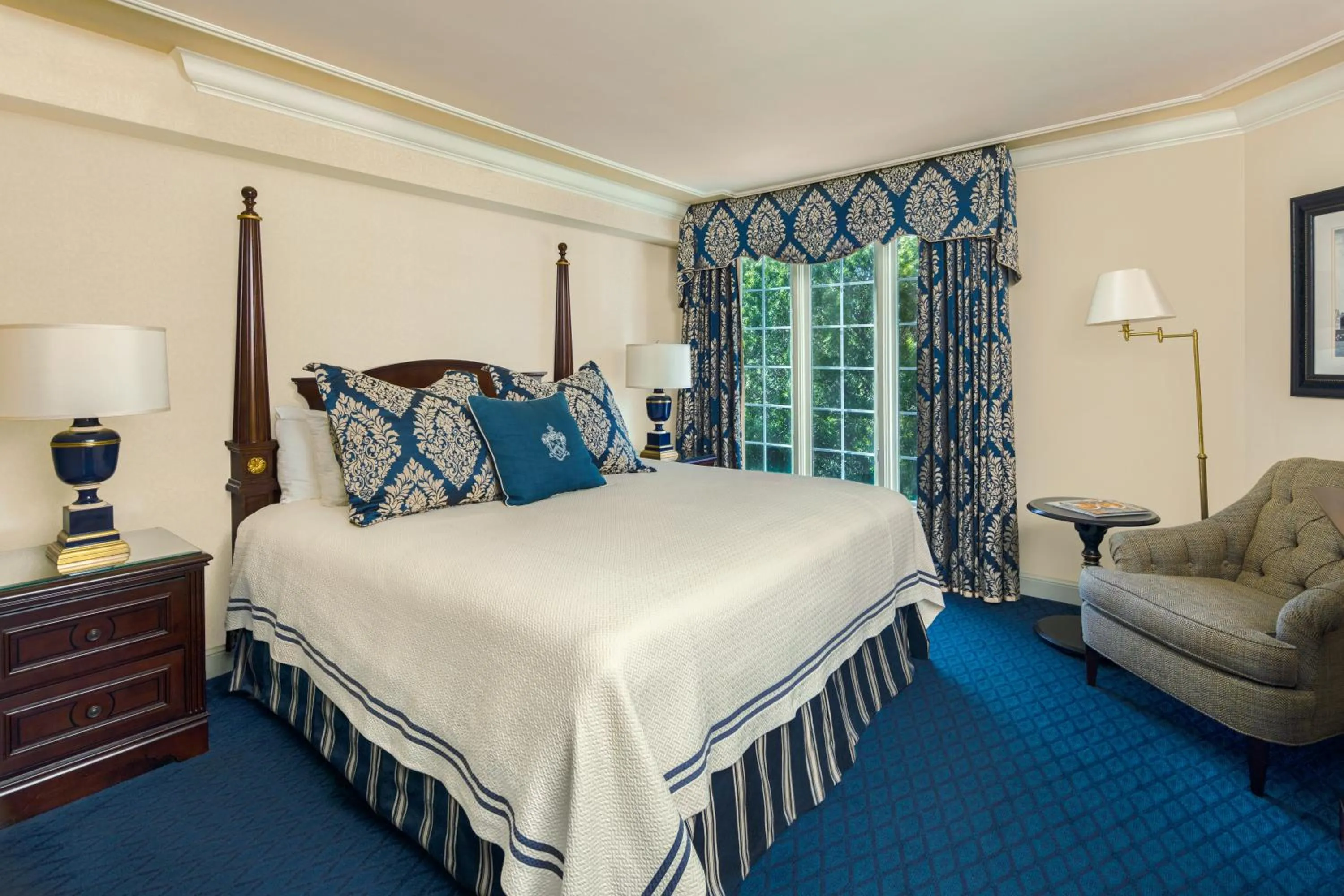 Bedroom, Bed in Washington Duke Inn & Golf Club