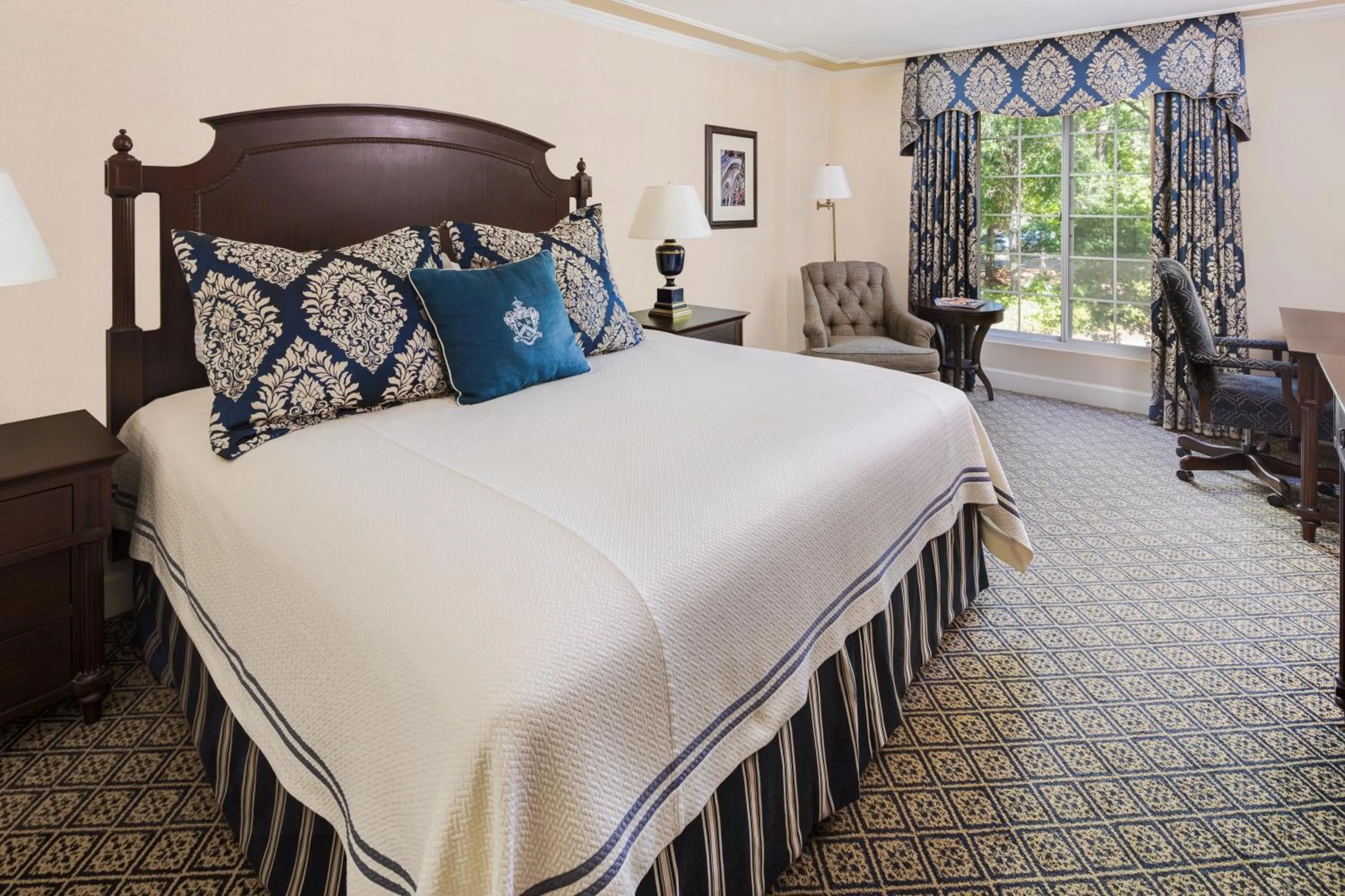 Bedroom, Bed in Washington Duke Inn & Golf Club