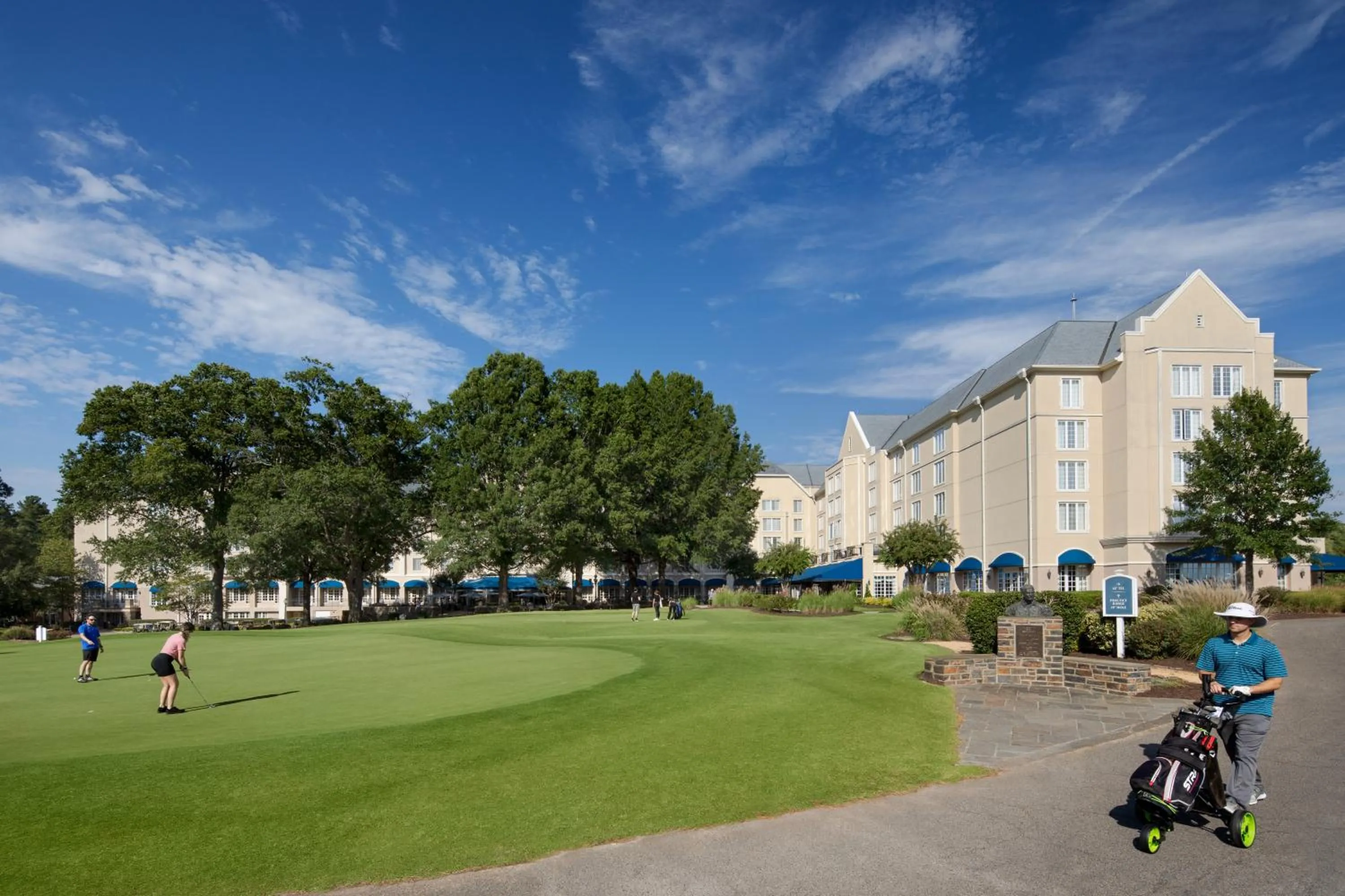 Property building in Washington Duke Inn & Golf Club