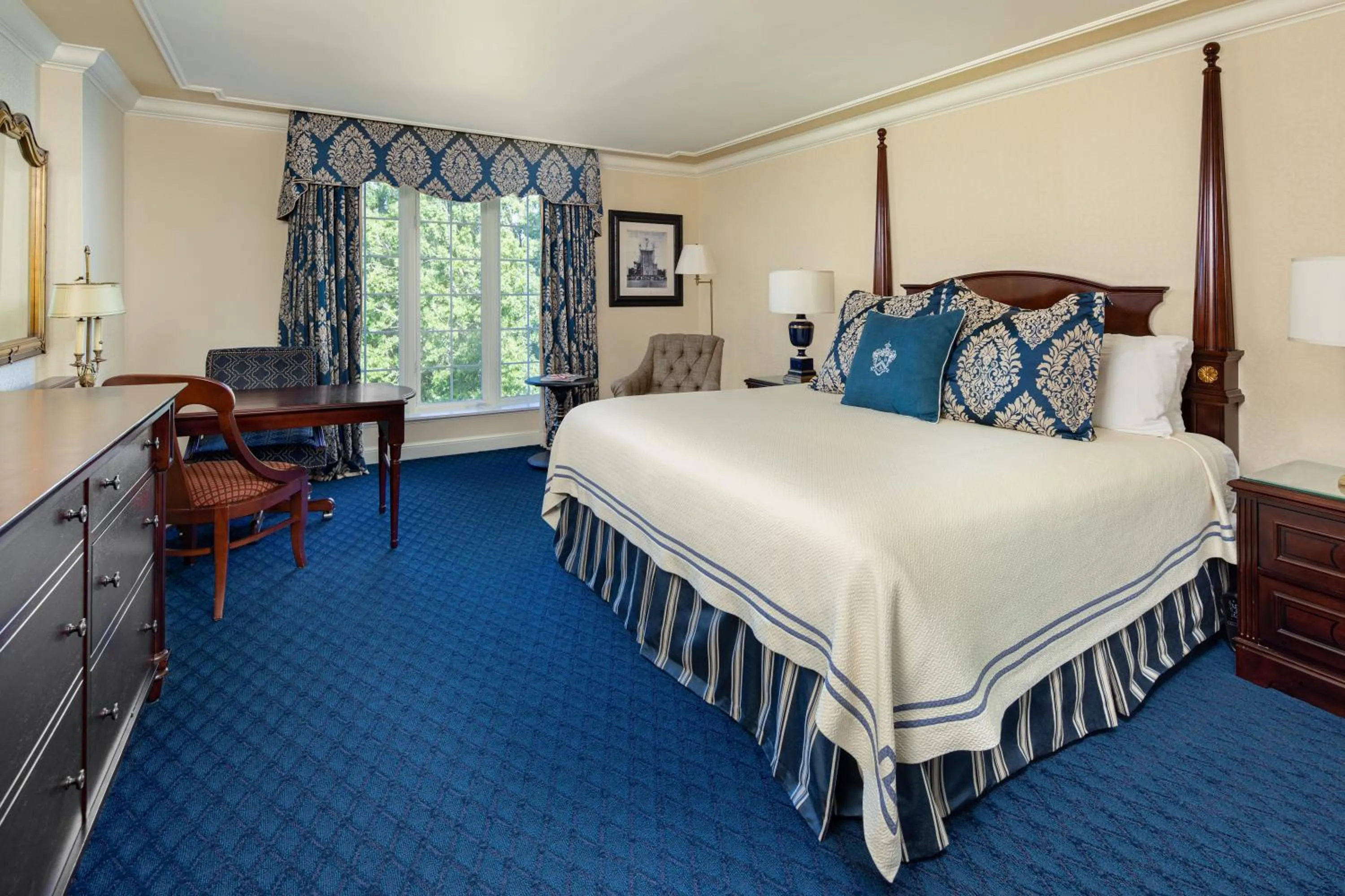 Bedroom, Bed in Washington Duke Inn & Golf Club