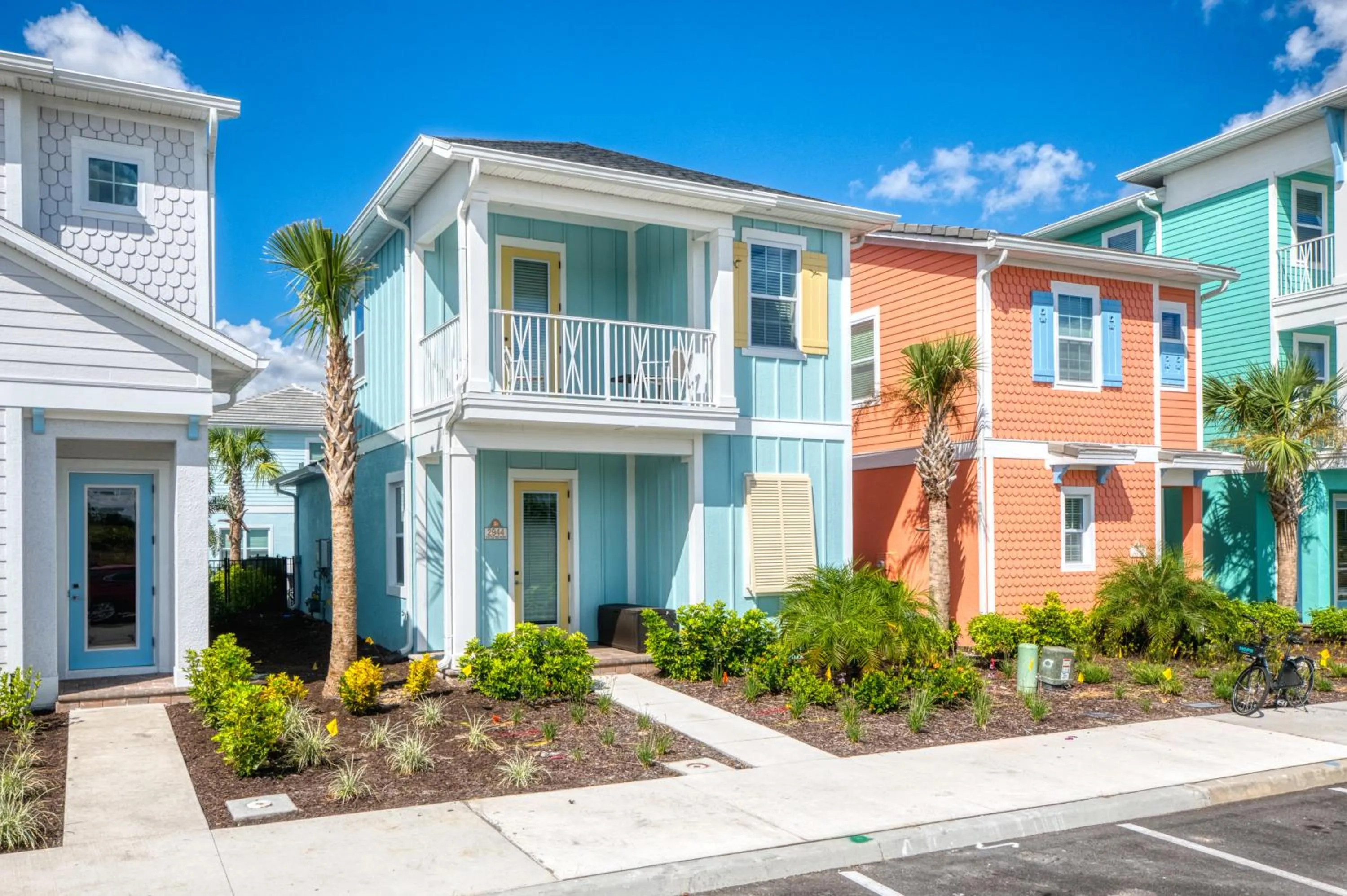 Property building in Margaritaville Cottages Orlando by Rentyl with H2O Waterpark