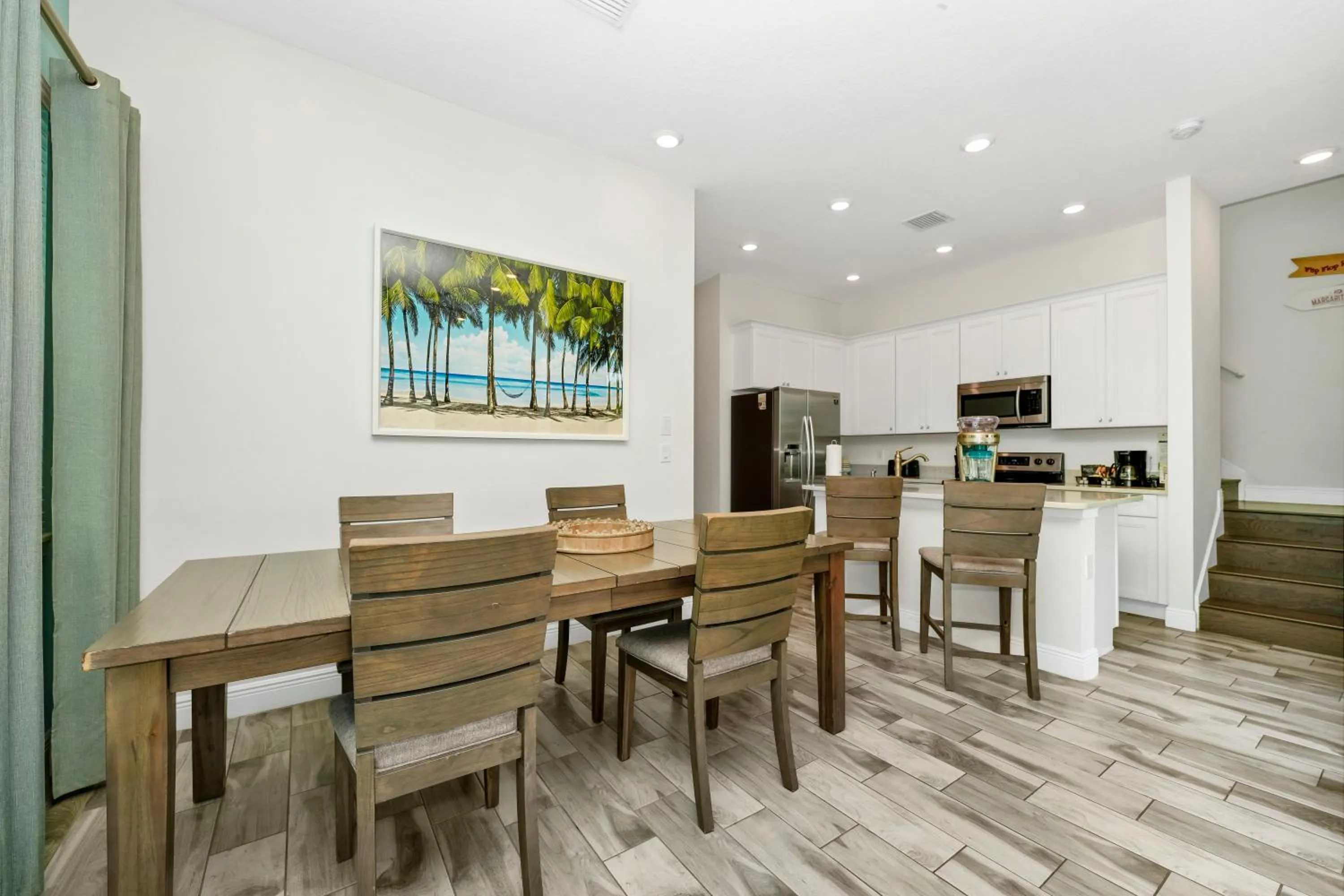 Kitchen or kitchenette in Margaritaville Cottages Orlando by Rentyl with H2O Waterpark