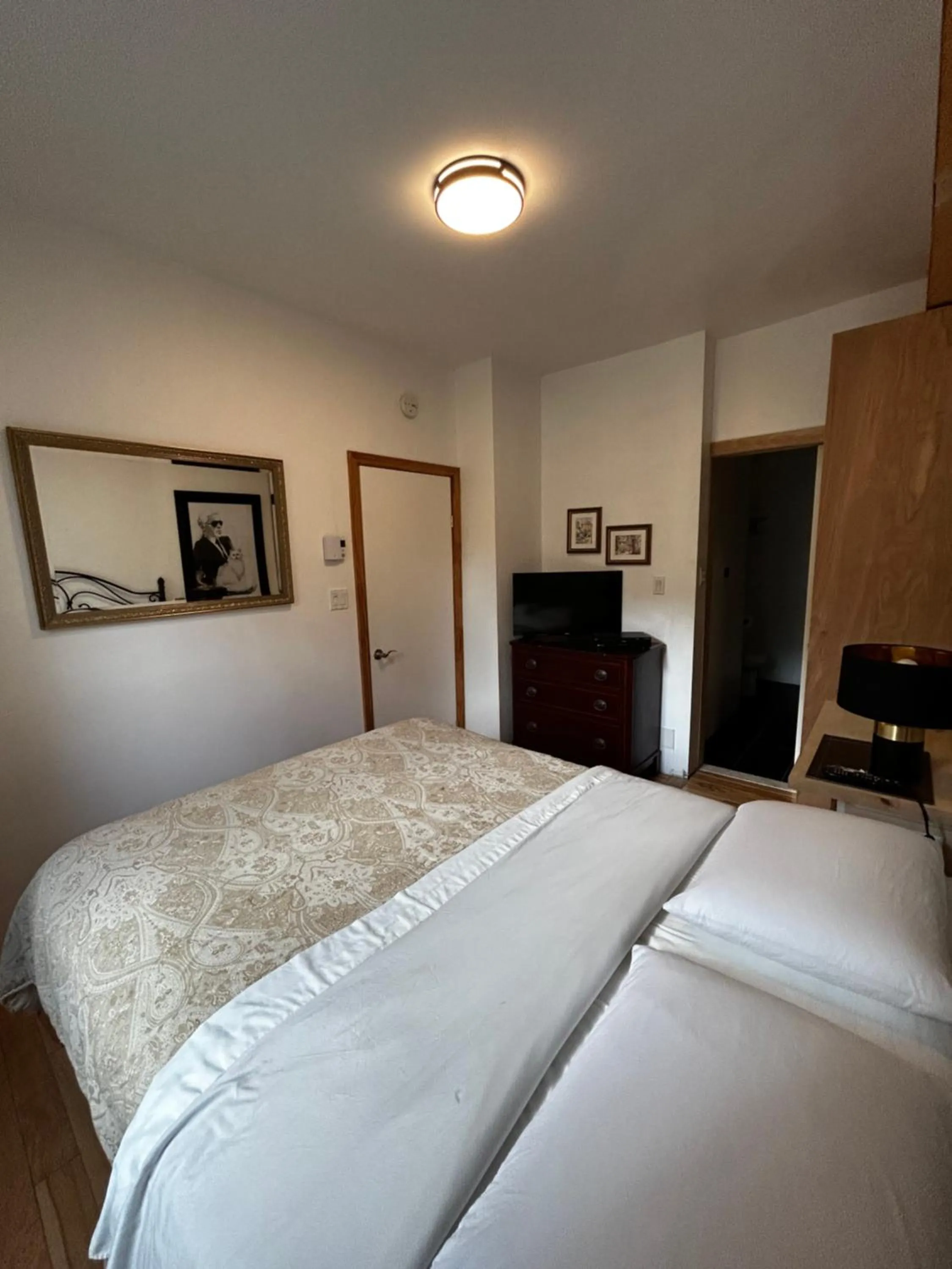 Bed in Gite Le Sieur de Joliette